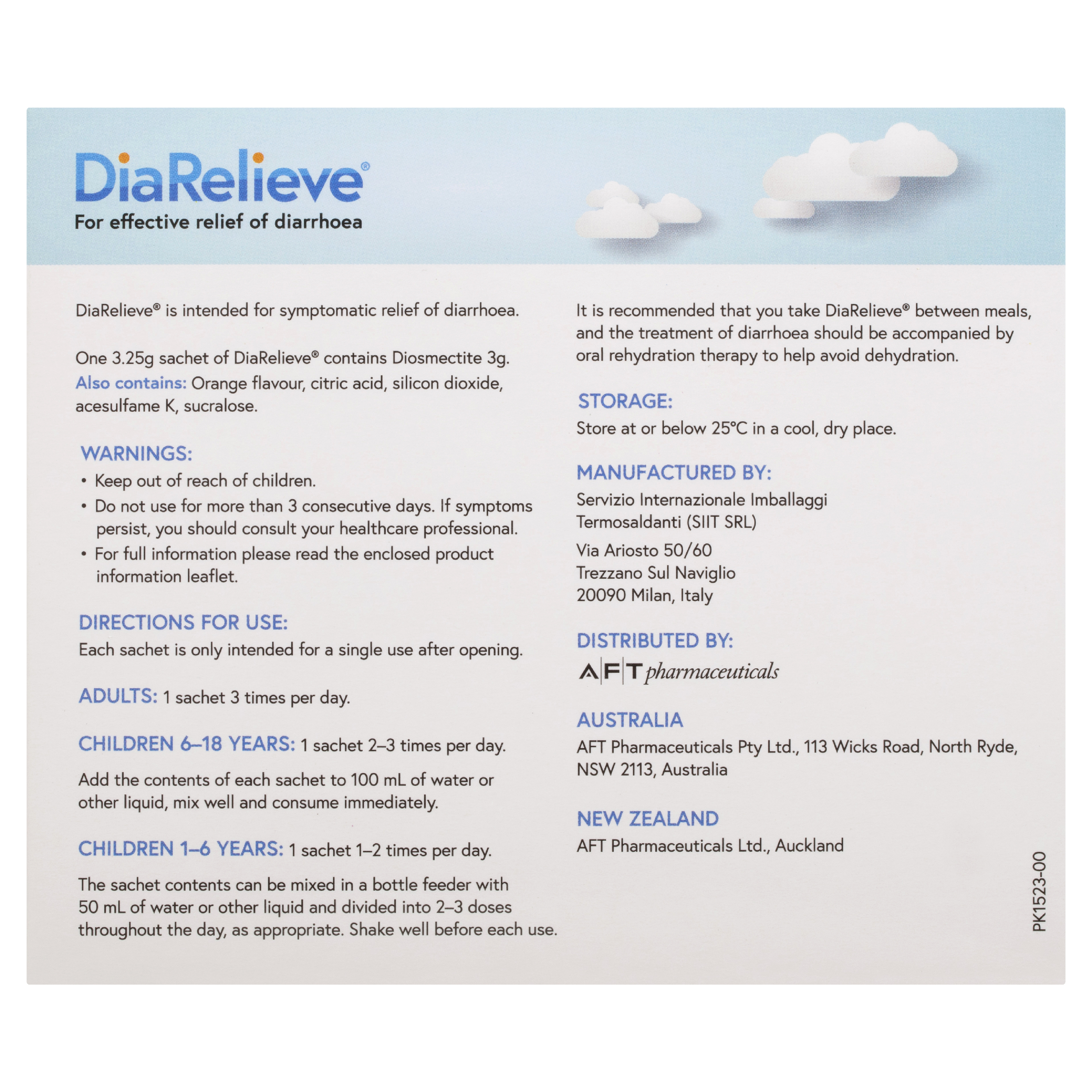 DIARELIEVE 3.25G 10 SACHETS - Image 4