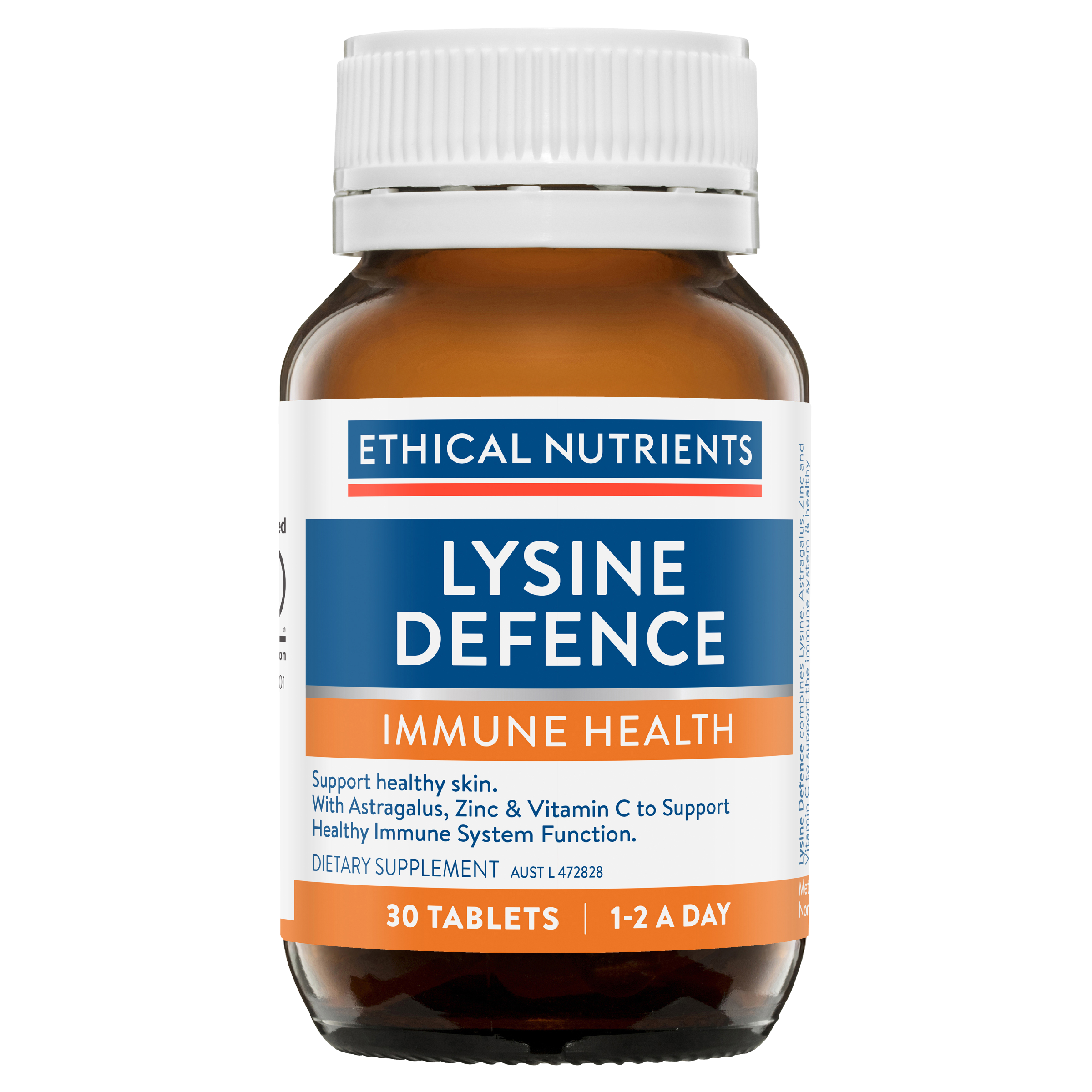 ETHICAL NUTRIENTS LYSINE DEFENCE 30 TABLETS