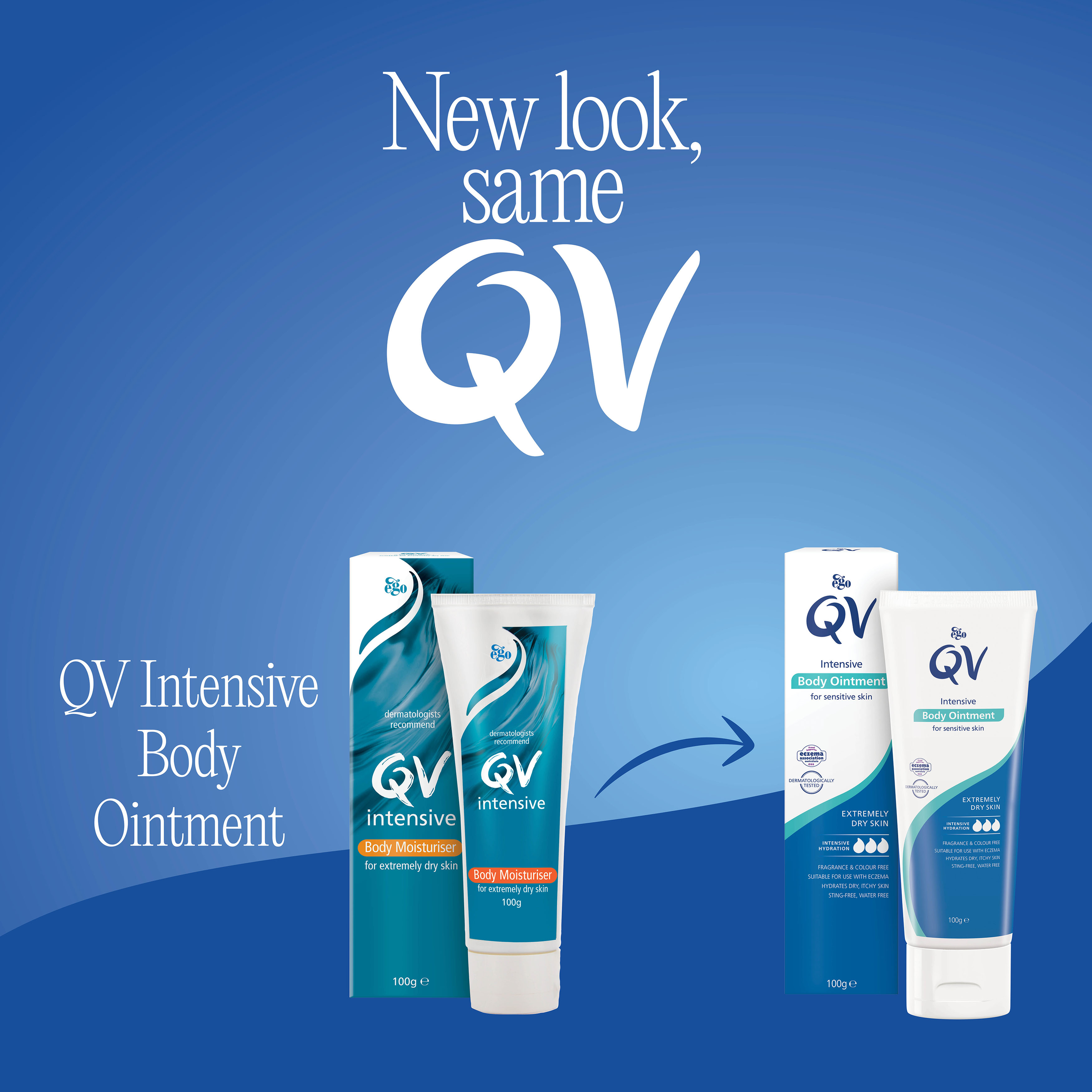 EGO QV INTENSIVE MOISTURISER 450G - Image 4