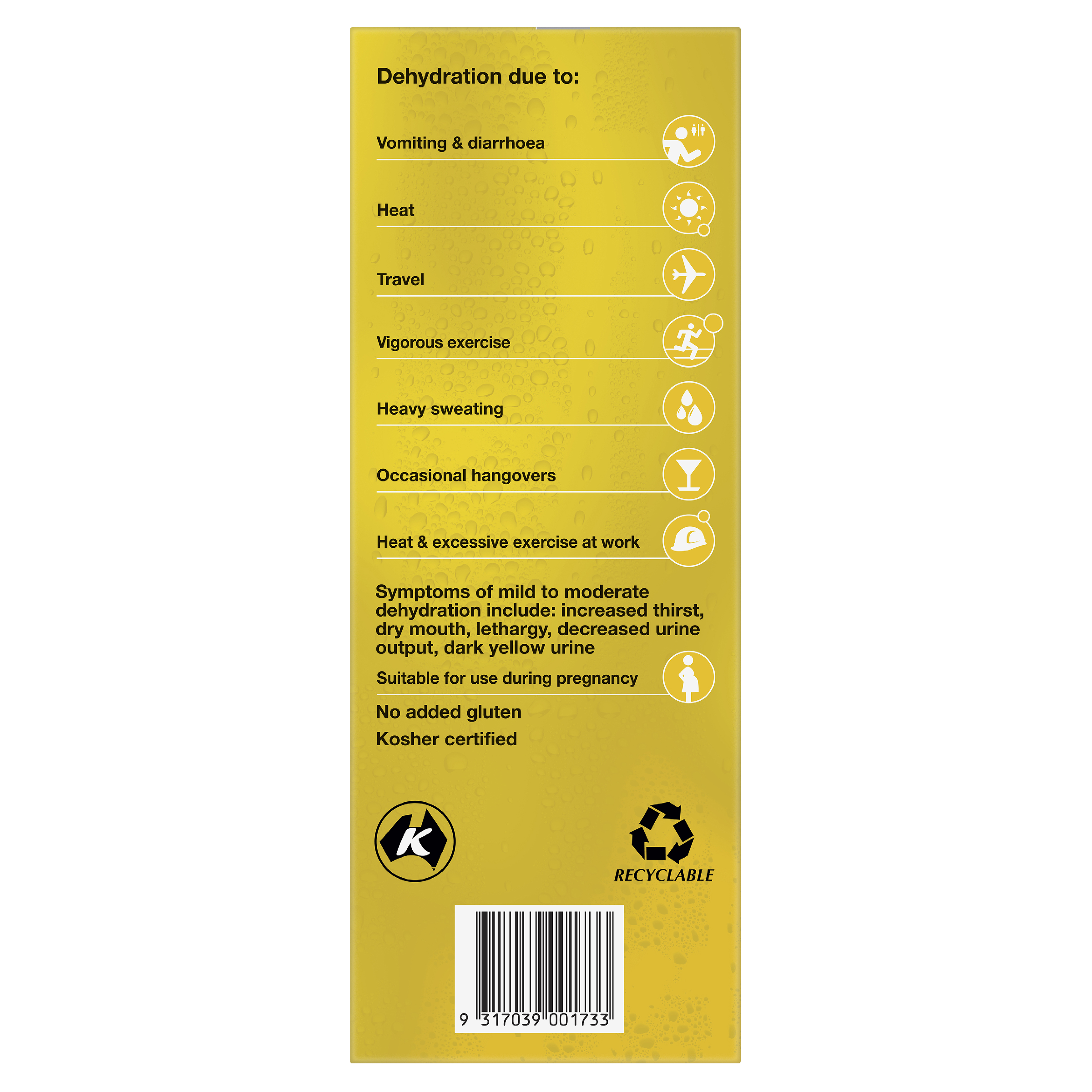 HYDRALYTE TROPICAL ICE BLOCK 16 PACK - Image 3