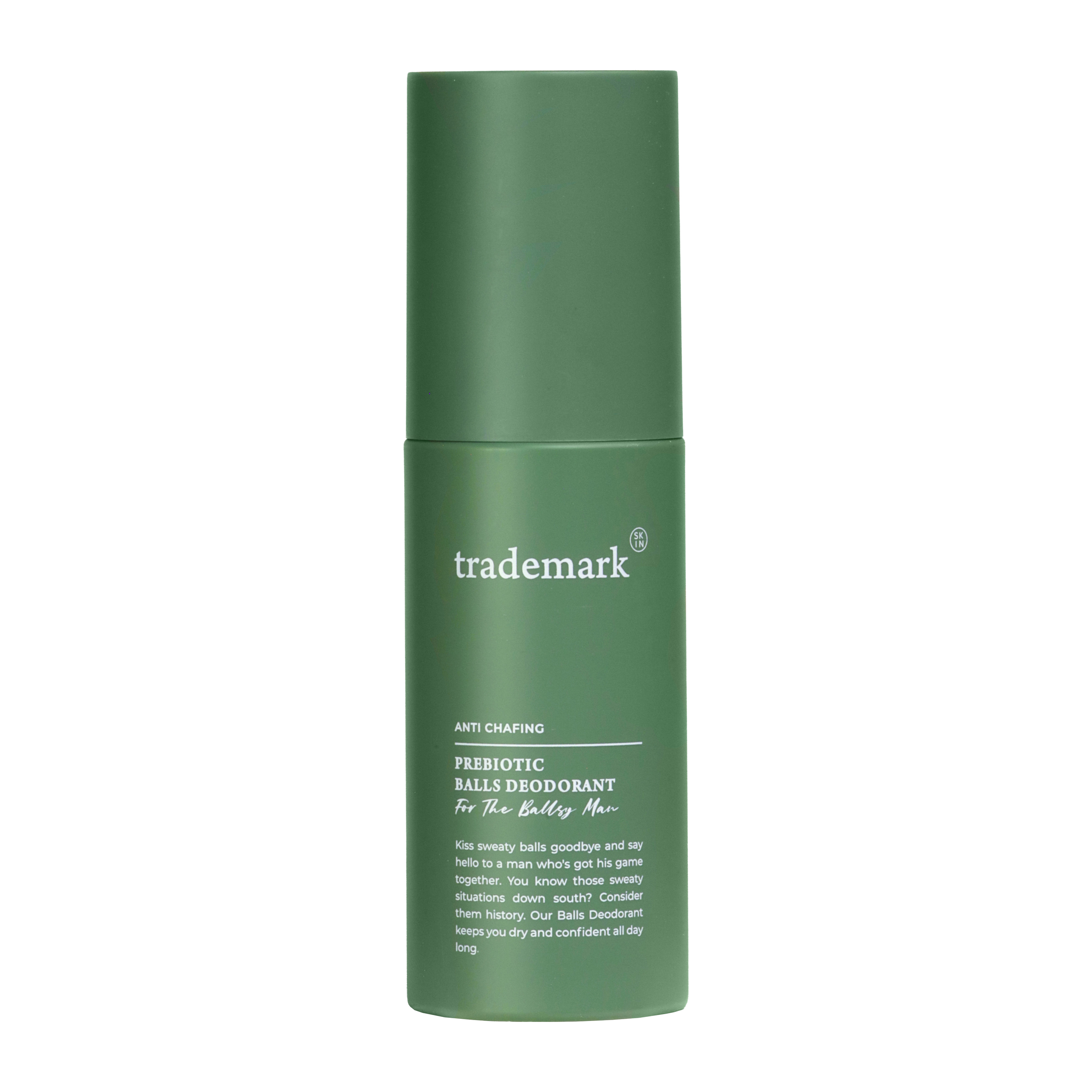 TRADEMARK SKIN HIM PREBIOTIC BALLS DEODORANT 100ML - Image 2
