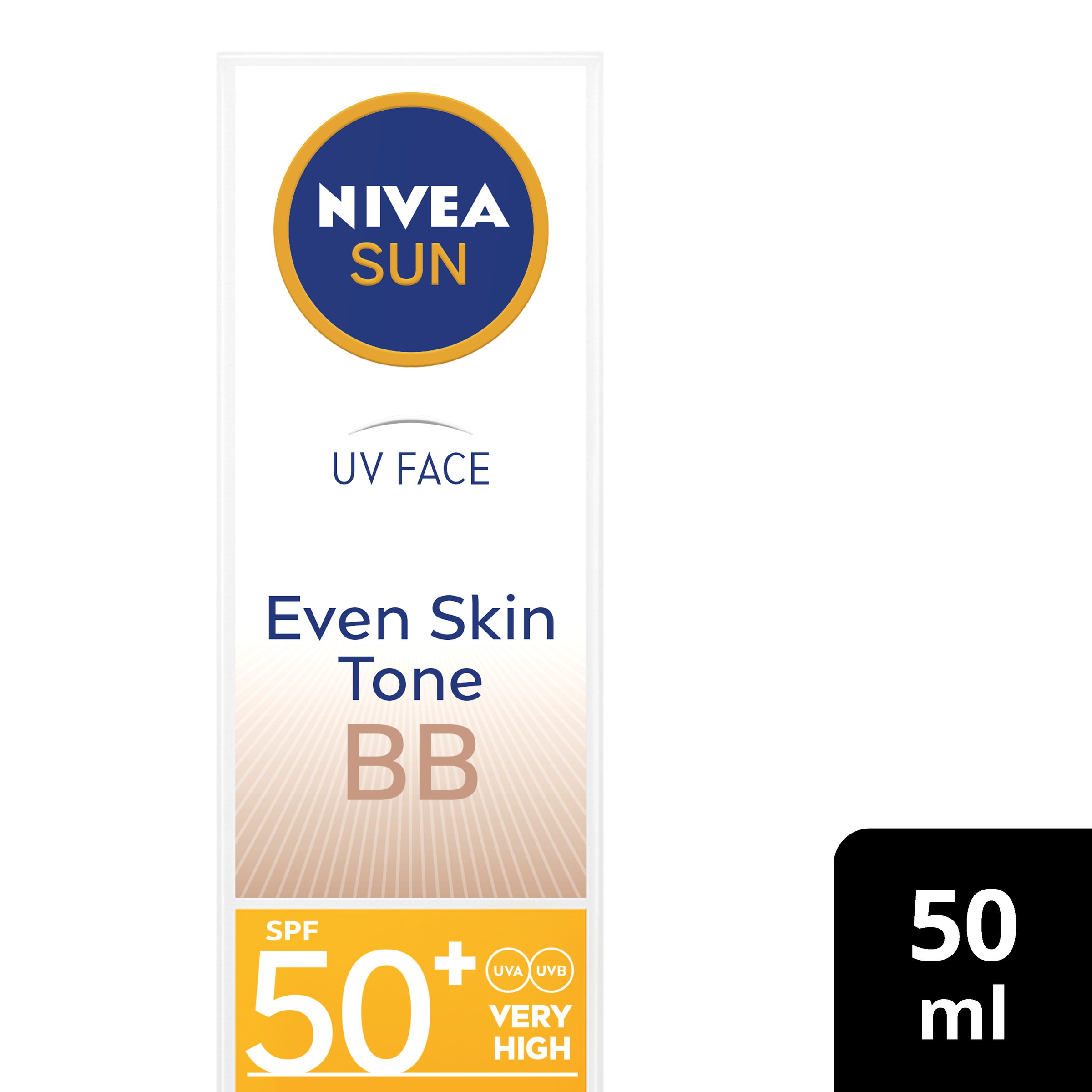 NIVEA UV FACE BB SUNSCREEN CREAM SPF50+ 50ML - Image 10