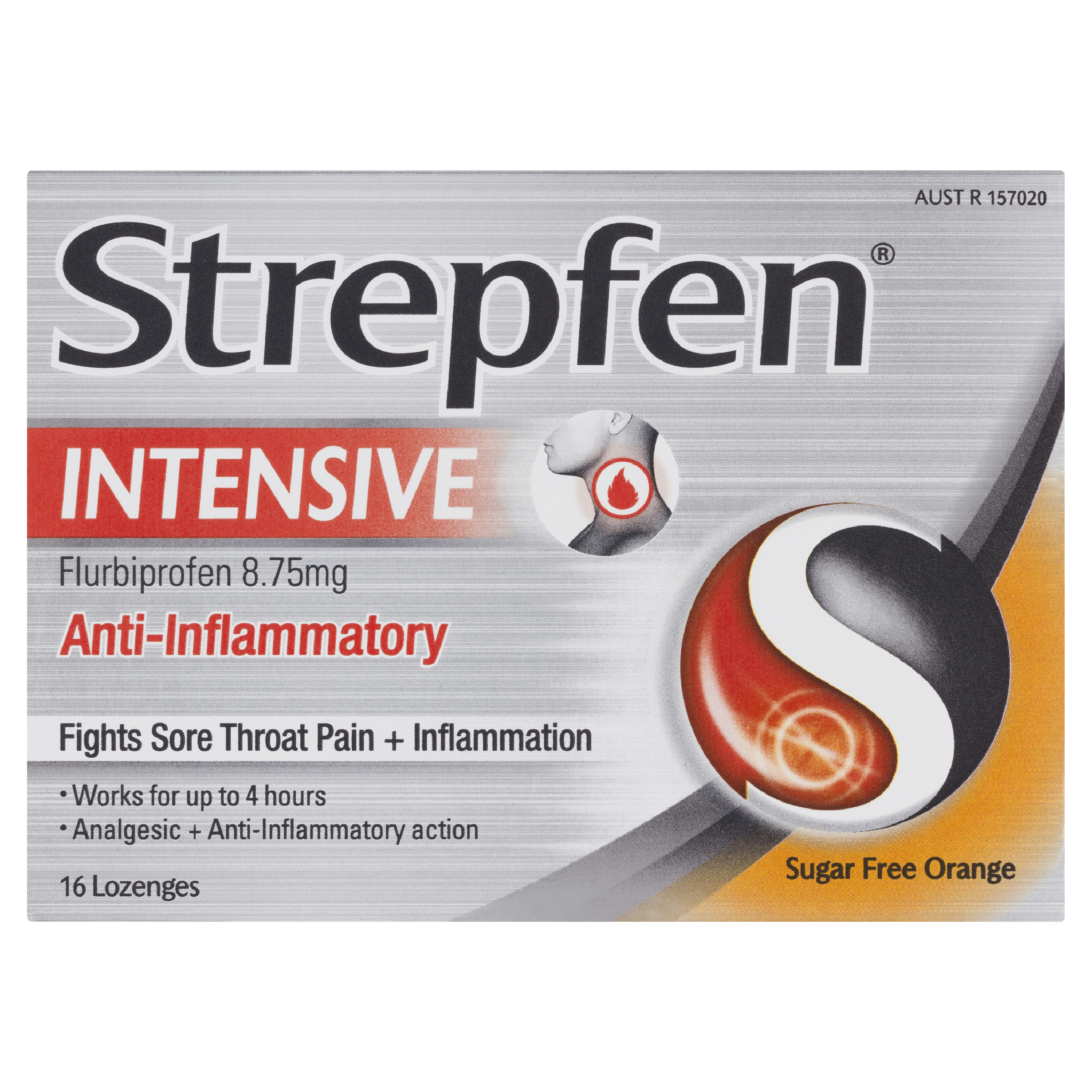 STREPFEN INTENSIVE ORIGINAL 16 LOZENGES - Image 2