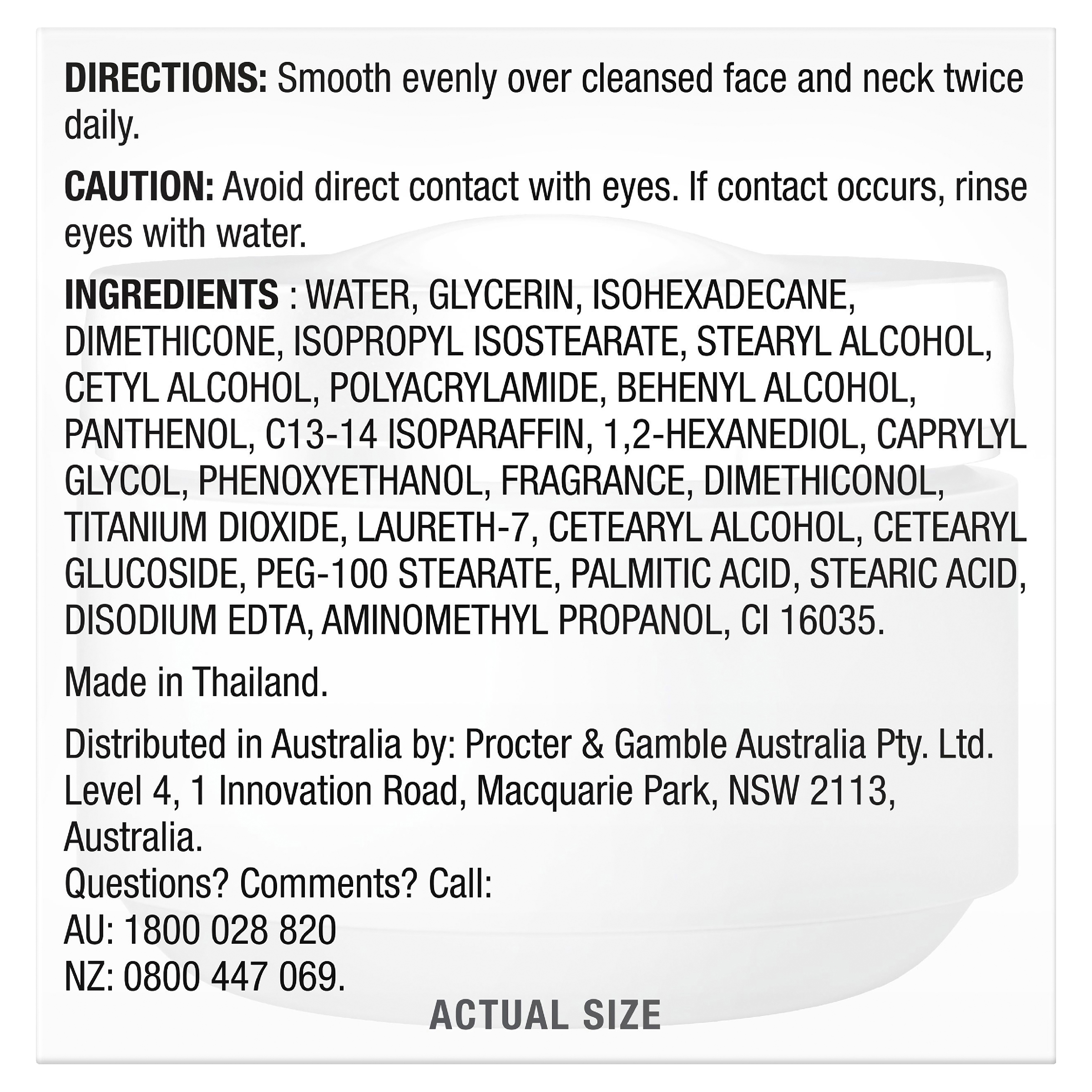 OLAY MOISTURISING CREAM 100G - Image 4