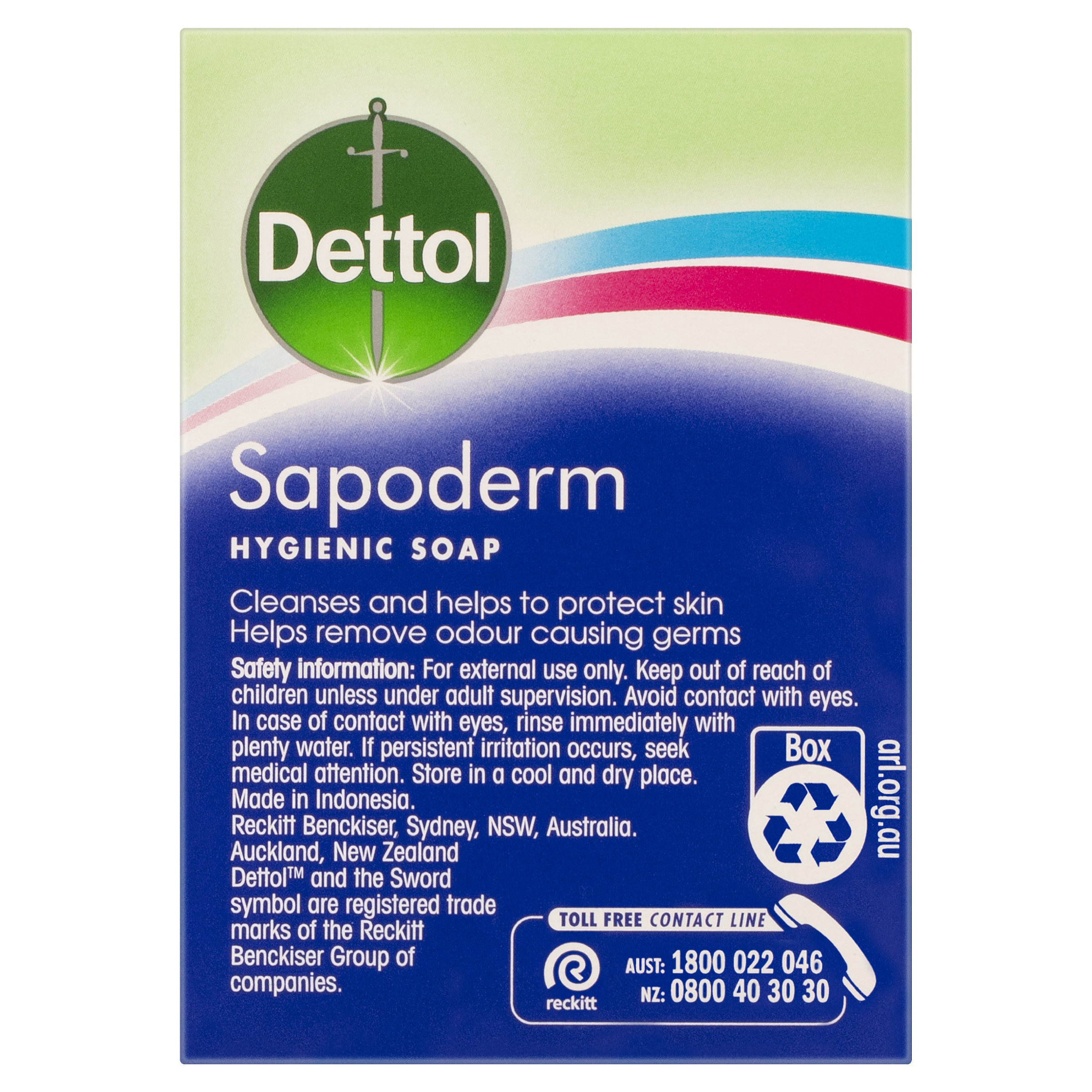 DETTOL SAPODERM HYGIENIC BODY SOAP FOR ACNE OILY SKIN 3 PACK - Image 6