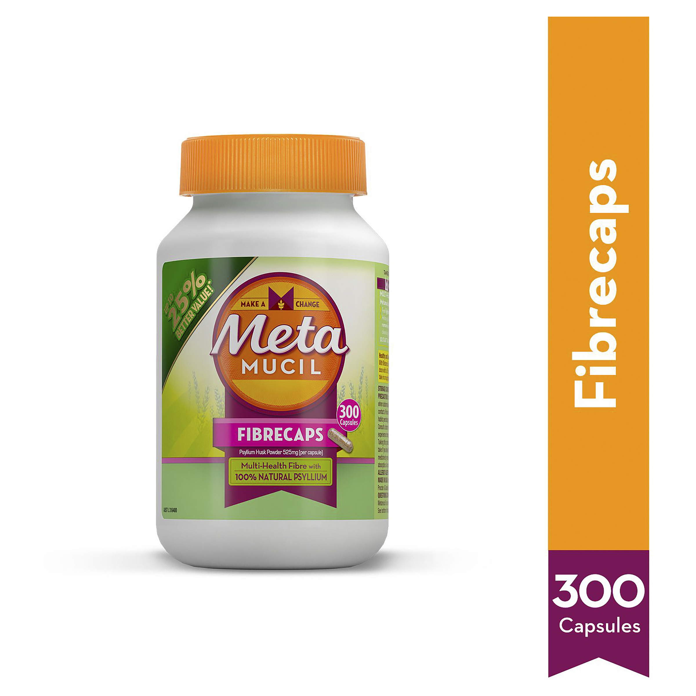 METAMUCIL FIBRECAPS 300 CAPSULES - Image 8