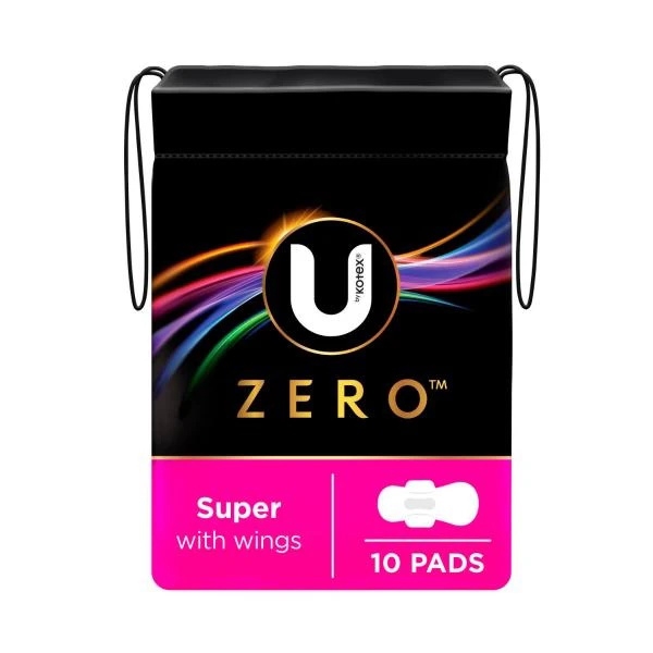 U BY KOTEX ZERO SUPER WING 10 PACK
