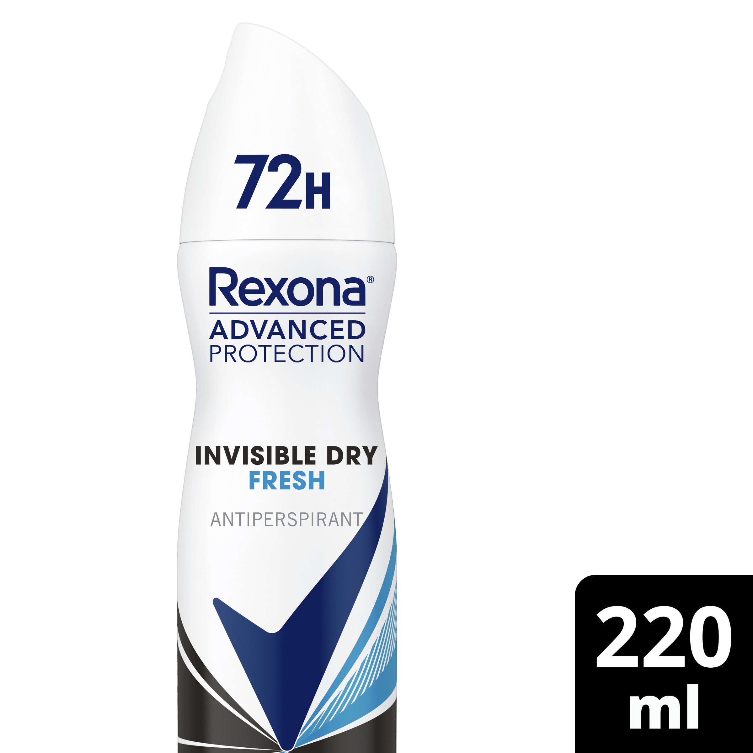 REXONA WOMEN ADVANCE PROTECT ANTIPERSPIRANT INVISIBLE DRY FRESH 72HR 220ML - Image 7