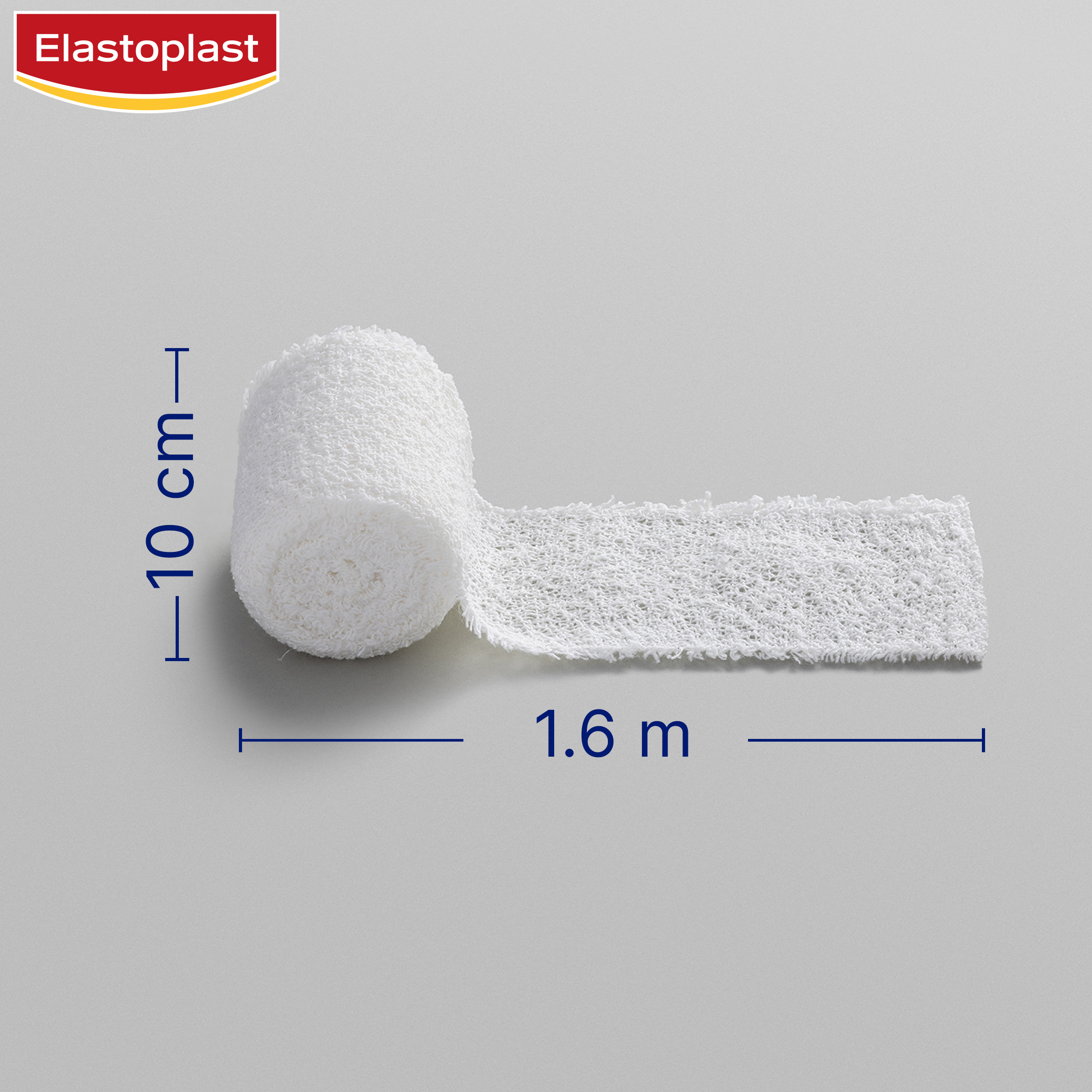 ELASTOPLAST CREPE MEDIUM WEIGHT BANDAGE 10CM X 1.6M - Image 4