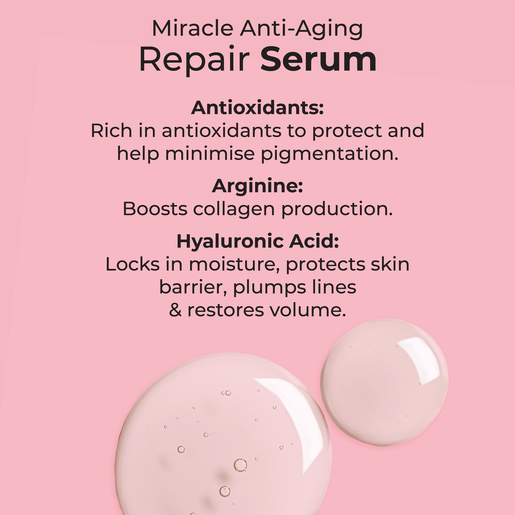MCO BEAUTY MIRACLE ANTI-AGING REPAIR SERUM 30ML - Image 3