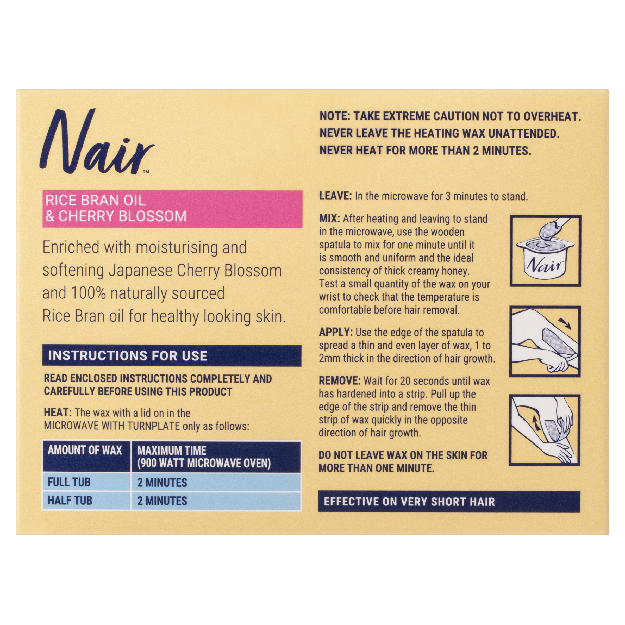 NAIR WAX SENSITIVE STRIP FREE 400G - Image 2
