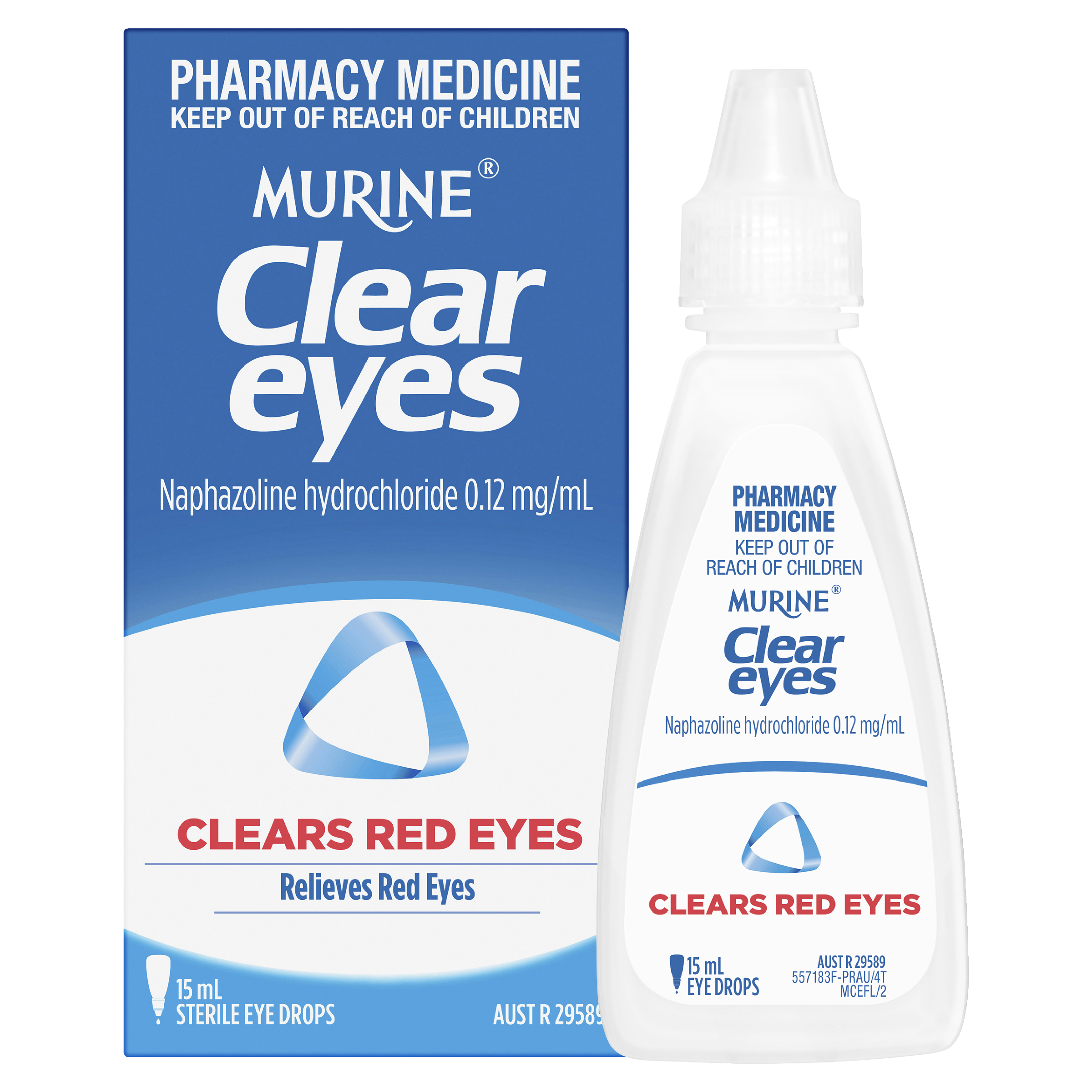 MURINE CLEAR EYE DROPS 15ML - Image 11