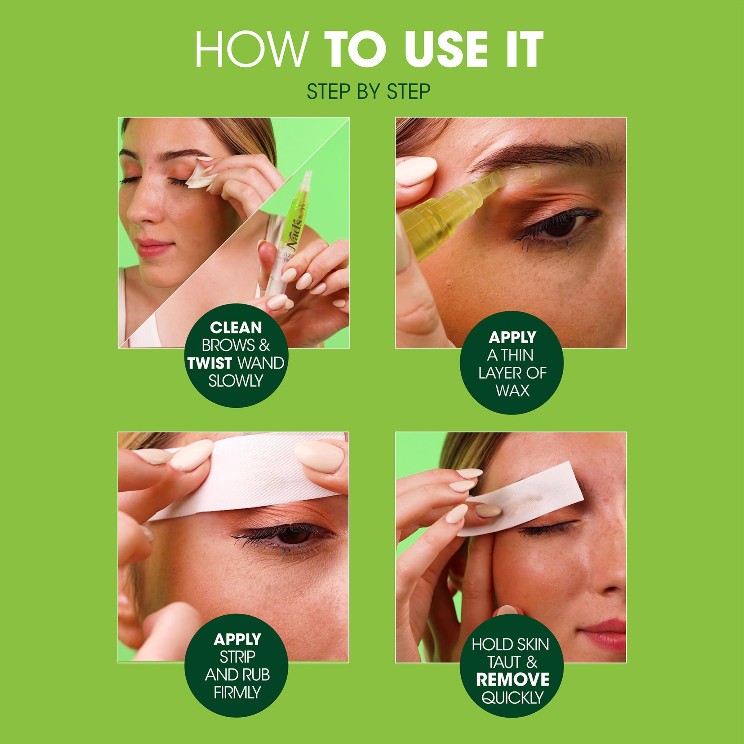 NADS PRECISION EYEBROW WAX WAND 6G - Image 4