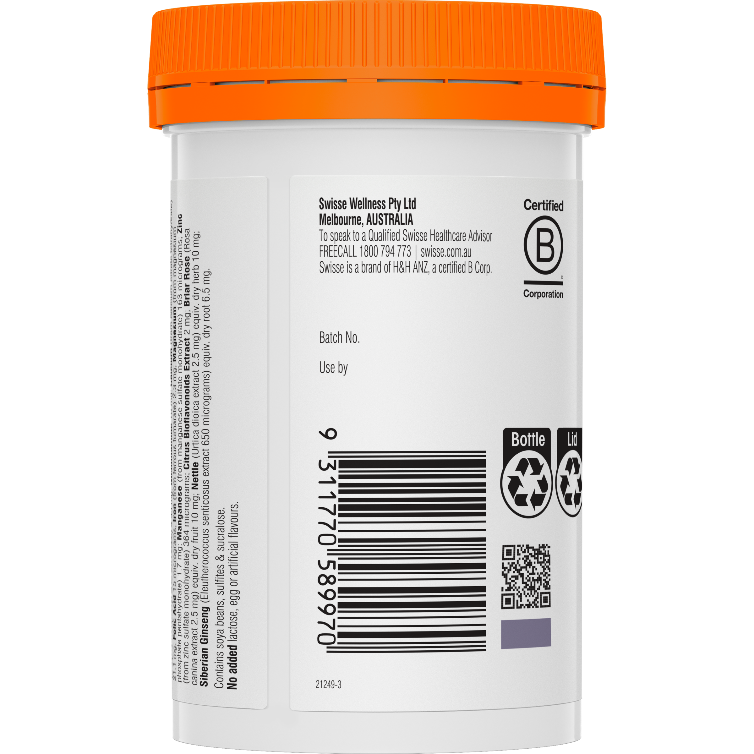 SWISSE CHILDRENS ULTIVITE 120 TABLETS - Image 4