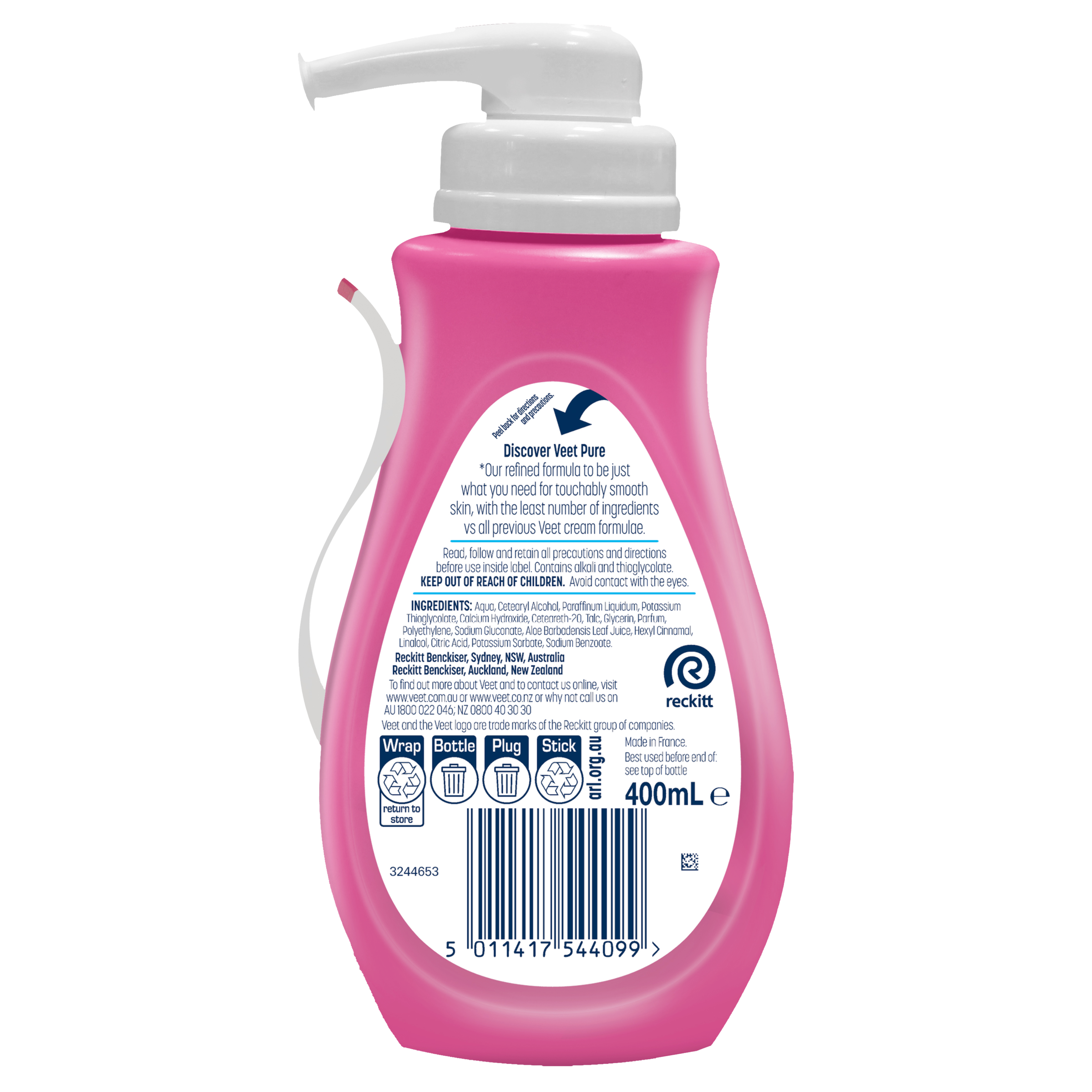 VEET HAIR REMOVAL CREAM SENSITIVE 400ML - Image 2