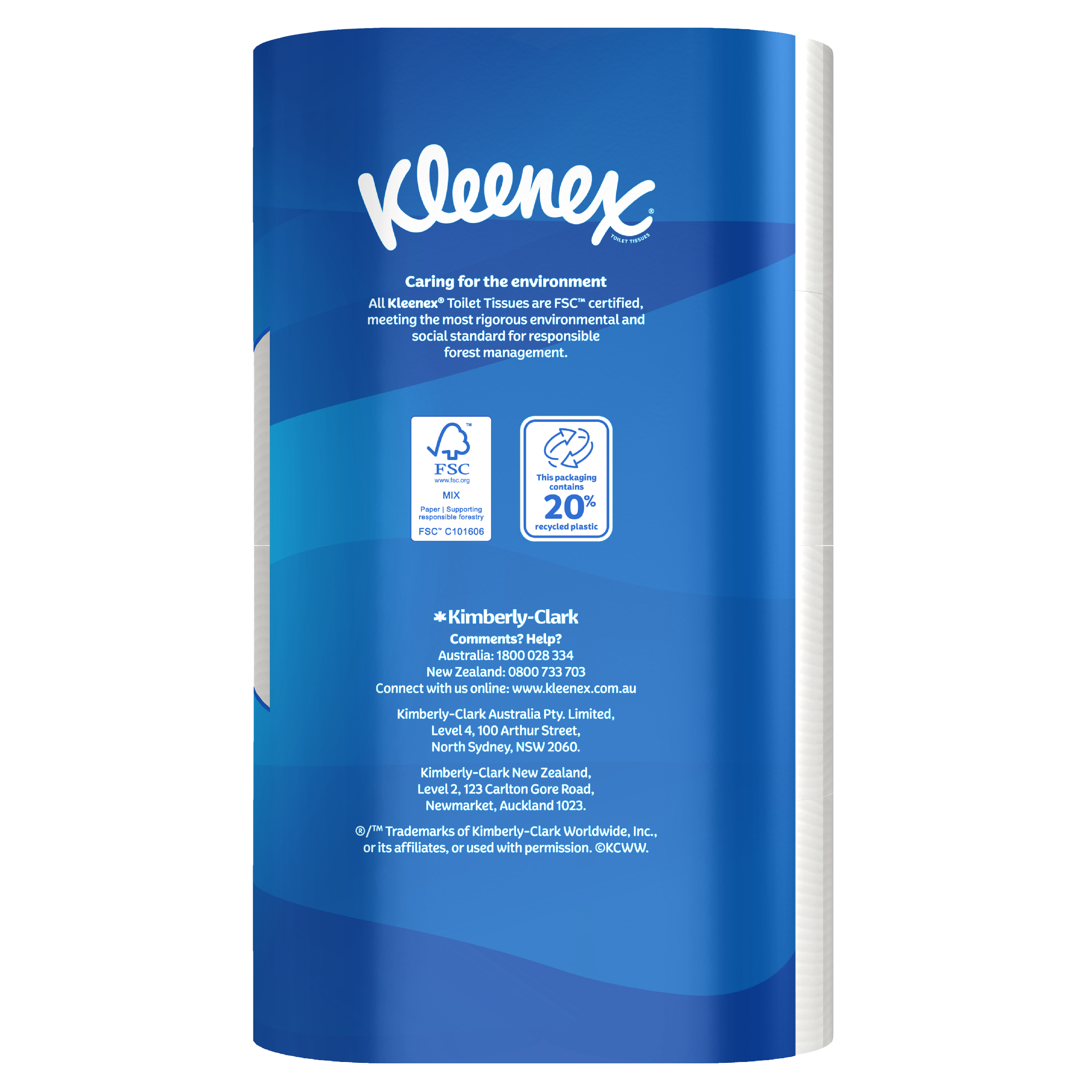 KLEENEX TOILET PAPER COMPLETE CLEAN 24 PACK - Image 5