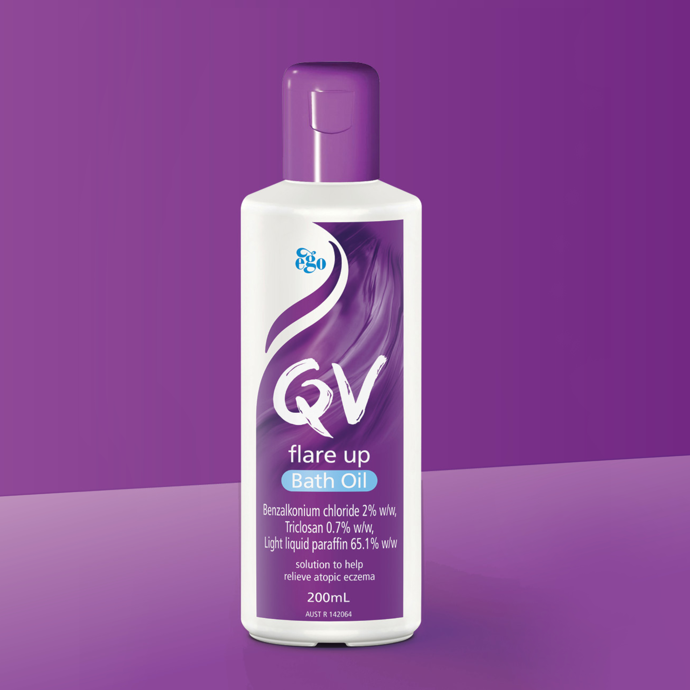 EGO QV FLARE UP BATH OIL 200ML - Image 4