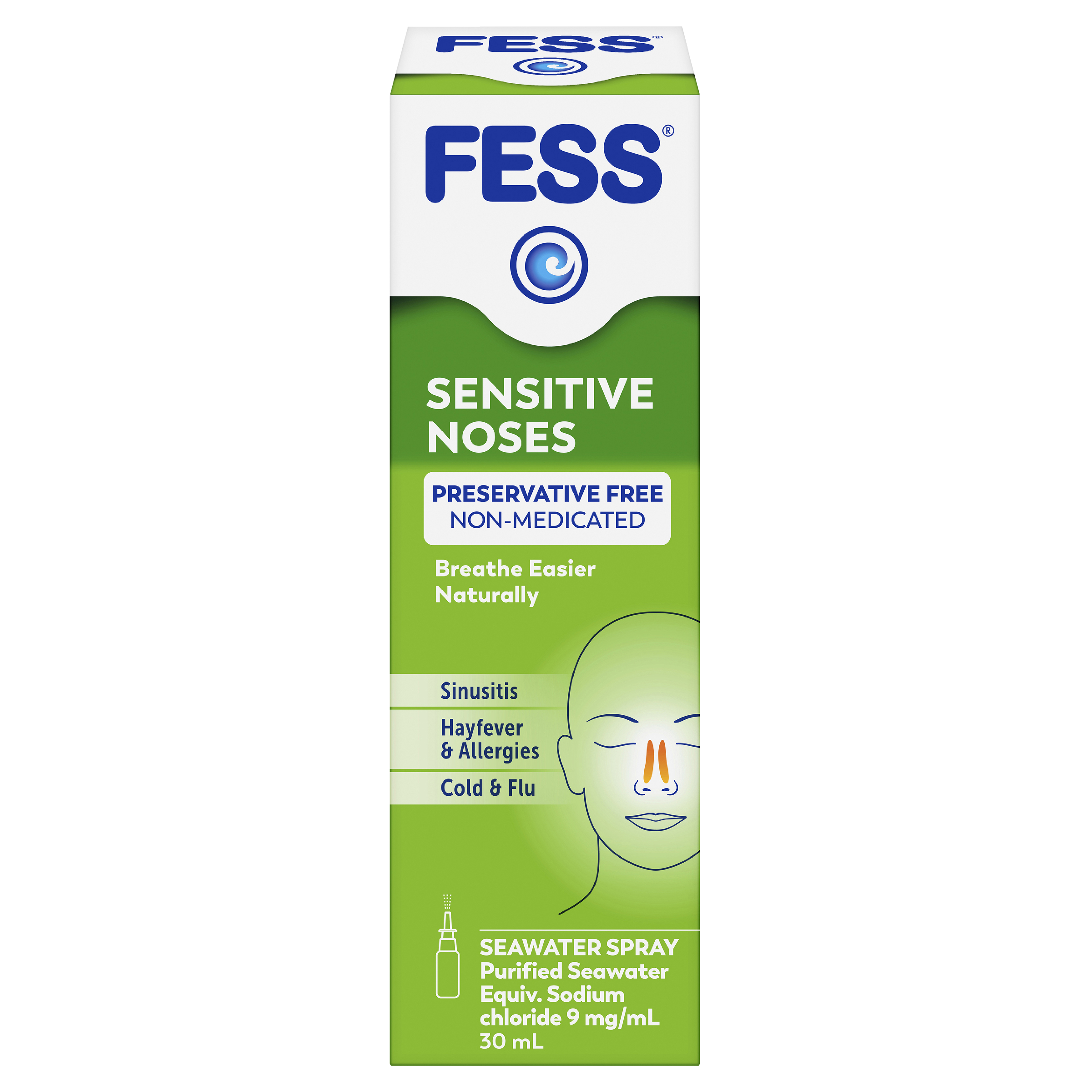 FESS SENSITIVE NOSES NASAL SPRAY 30ML - Image 8