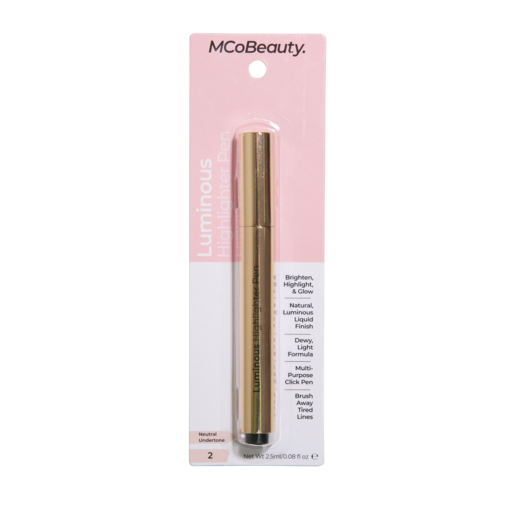 MCO BEAUTY LUMINOUS HIGHLIGHTER PEN 2MM - Image 4