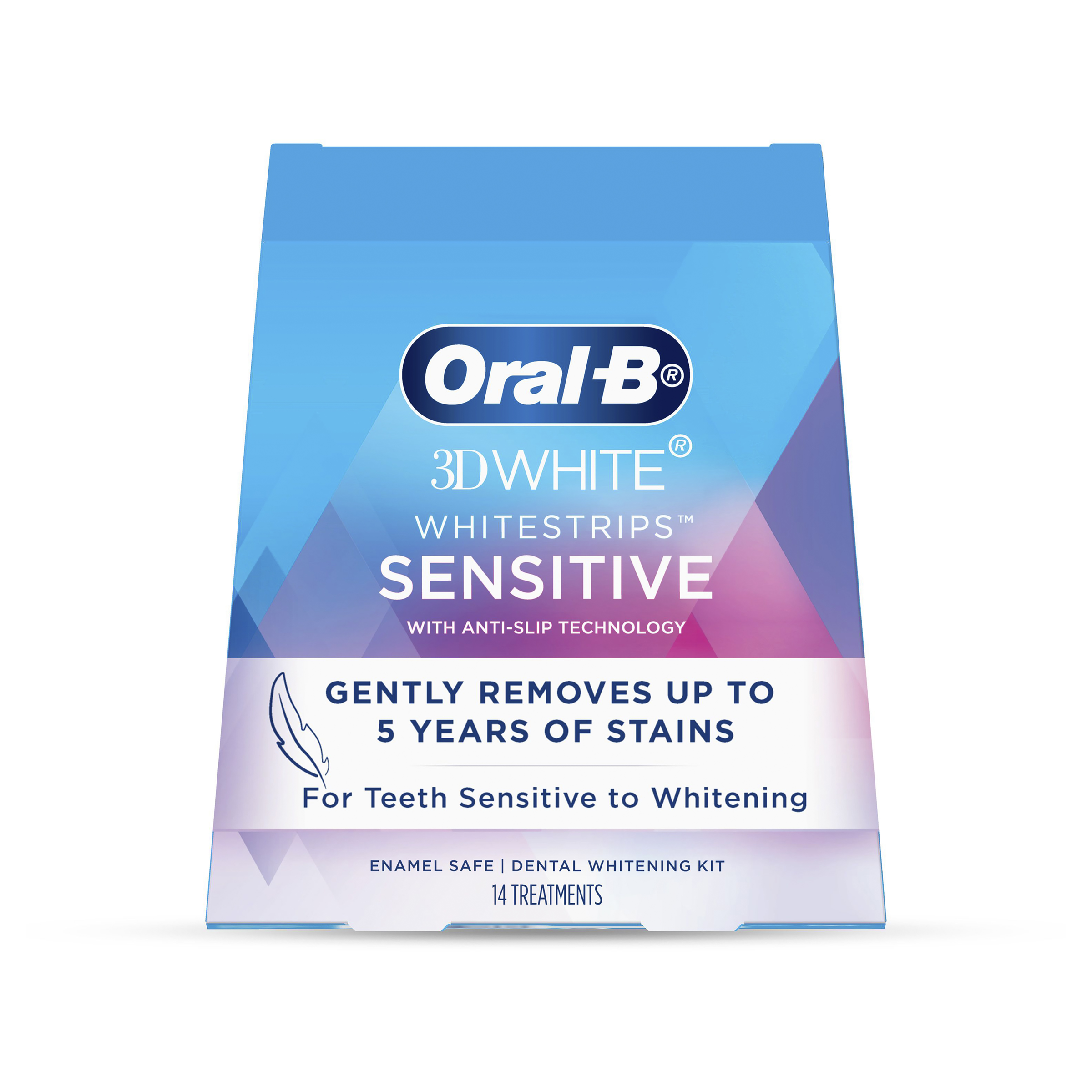 ORAL-B 3D WHITE WHITENING STRIPS SENSITIVE 2.5% 14 PACK - Image 11
