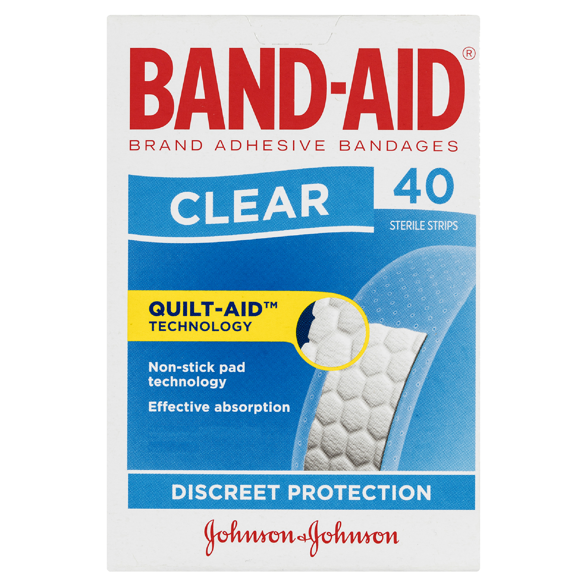 BAND-AID CLEAR STRIPS 40 PACK - Image 2