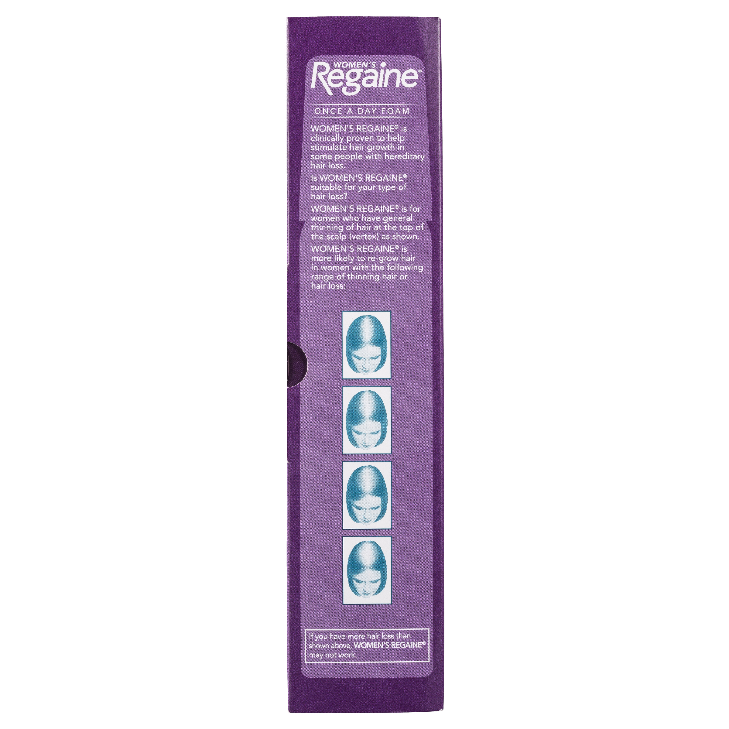 REGAINE WOMENS EXTRA STRENGTH TREATMENT FOAM 5% 60G 2 PACK - Image 3
