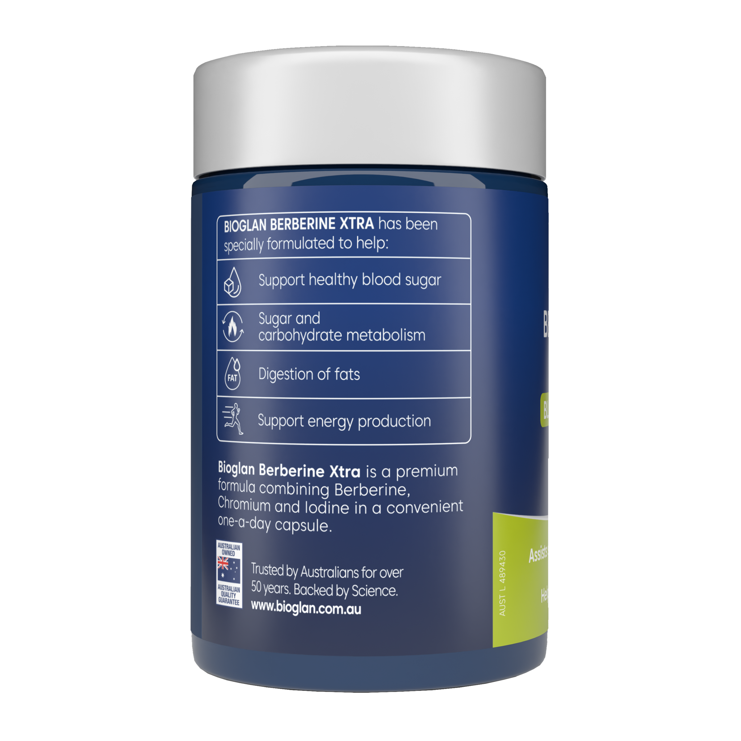BIOGLAN BERBERINE XTRA 40 TABLETS - Image 3