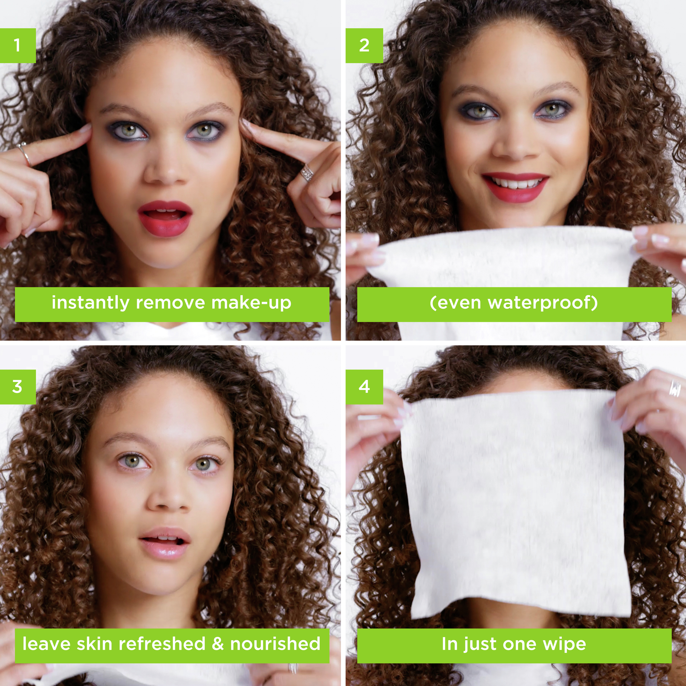 SIMPLE FACE WIPES KIND TO SKIN BIODEGRADABLE 25 PACK - Image 4