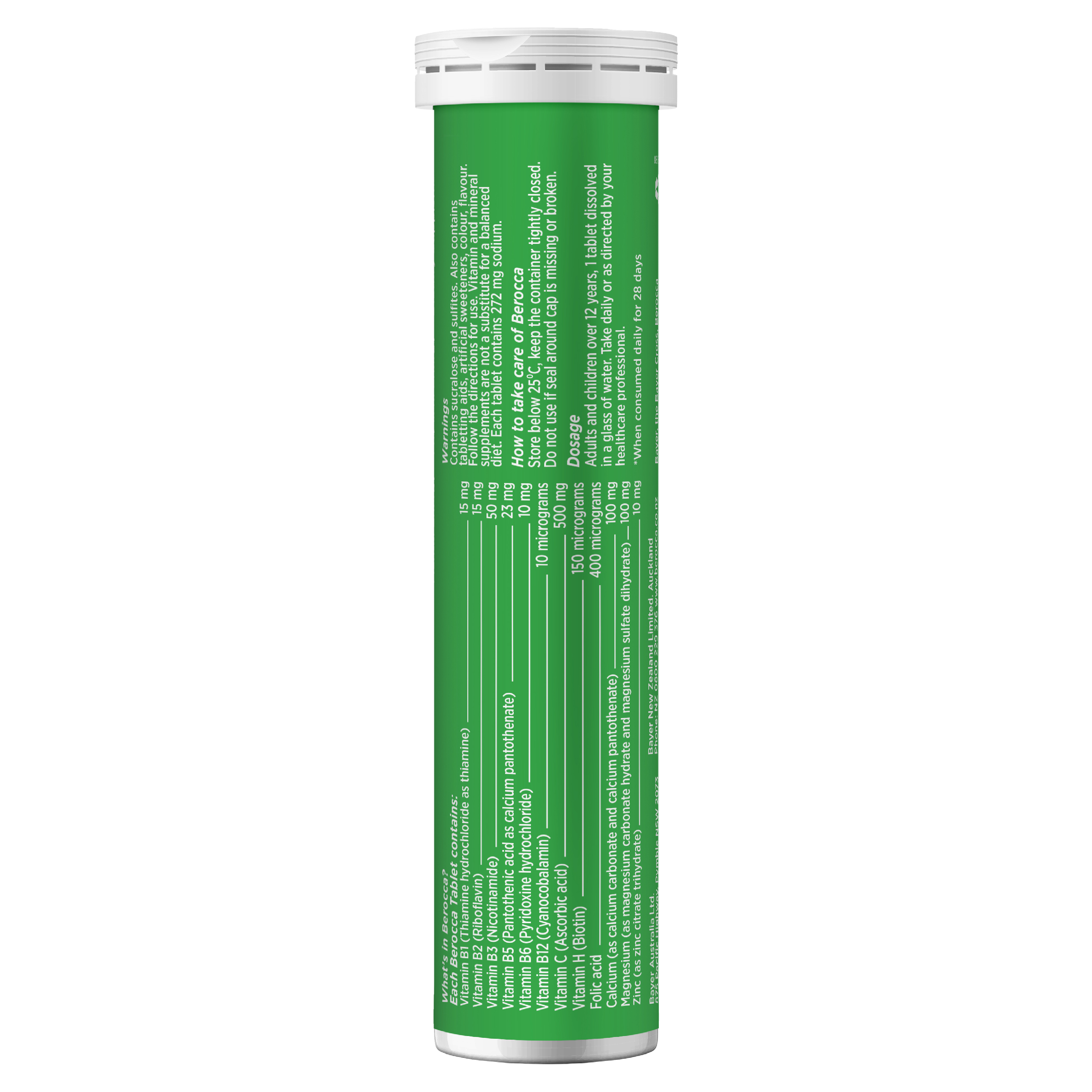 BEROCCA EFFERVESCENT ORIGINAL BERRY 45 TABLETS - Image 10