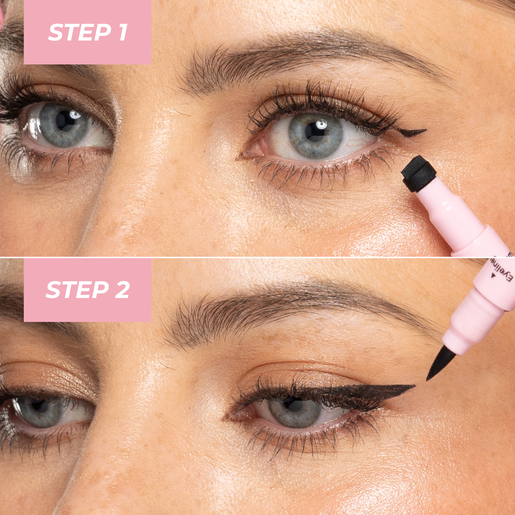MCO BEAUTY MINI WINGED EYELINER BLACK 3ML - Image 3