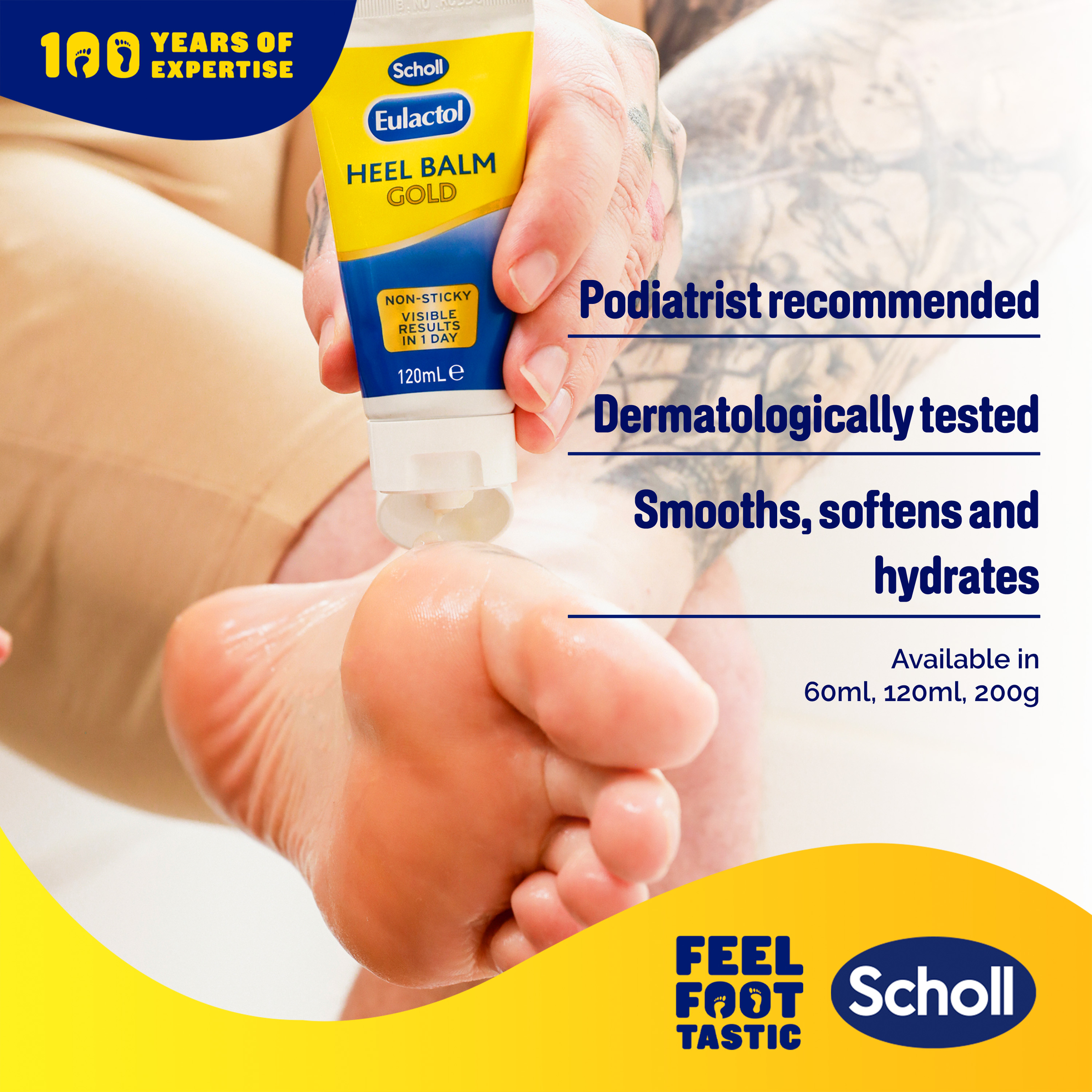 EULACTOL HEEL BALM GOLD 200G - Image 3