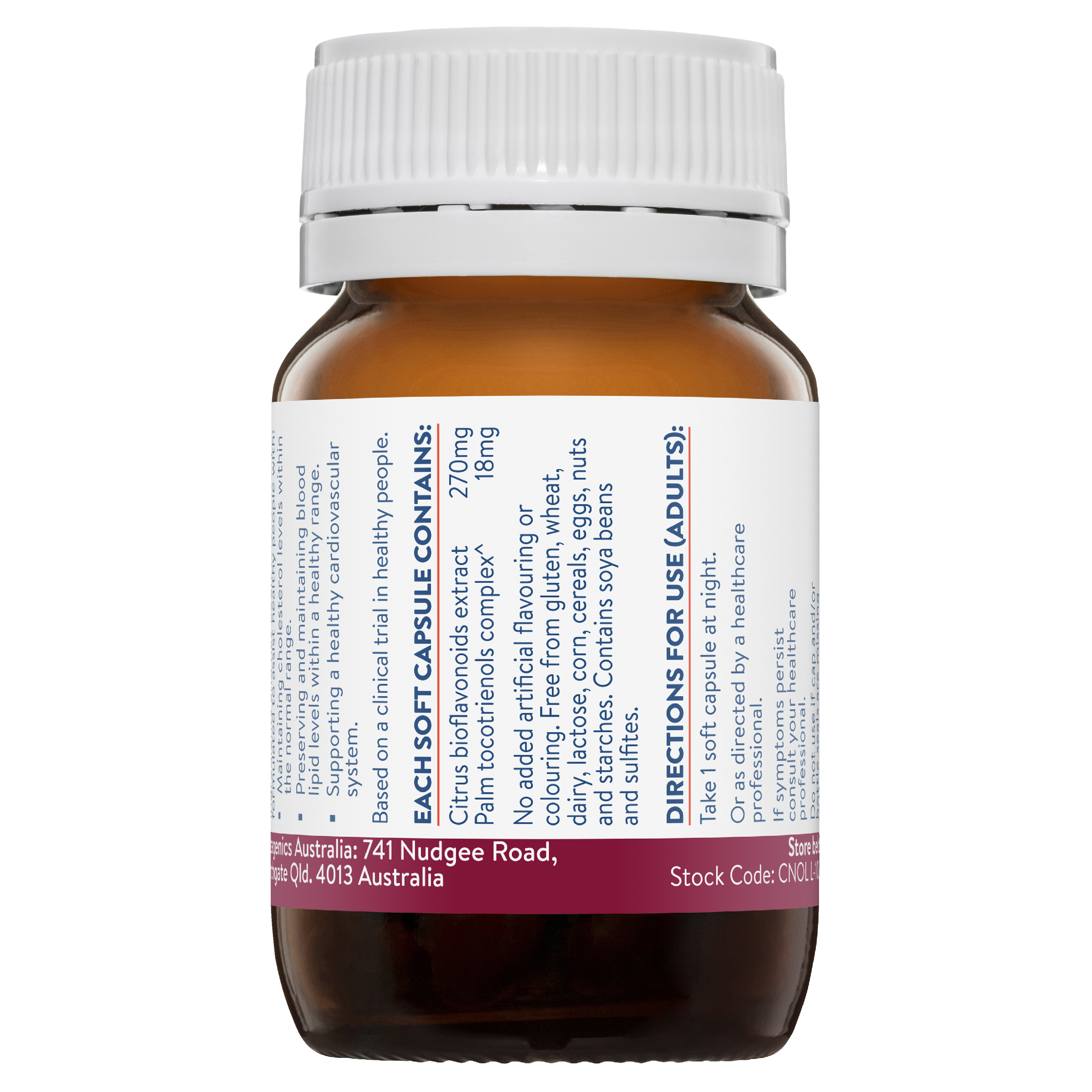 ETHICAL NUTRIENTS CHOLESTRIENOL 30 CAPSULES - Image 2