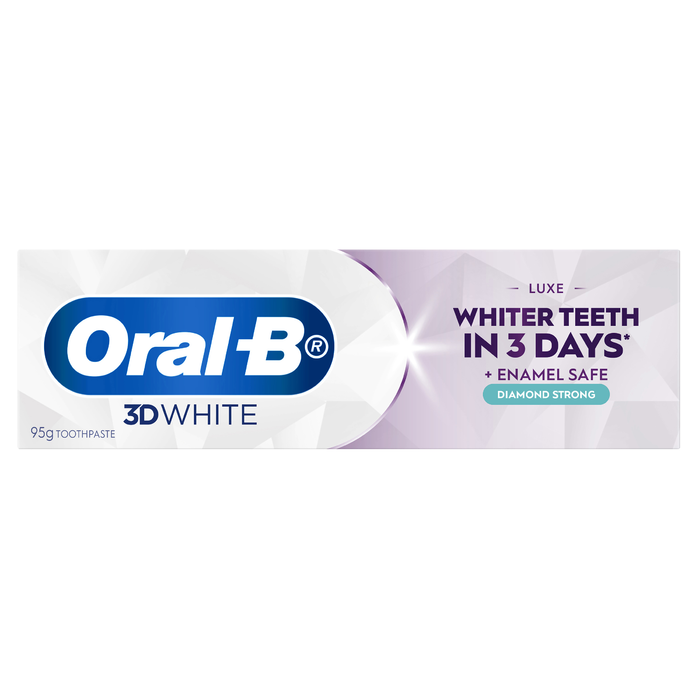 ORAL-B TOOTHPASTE 3D WHITE LUXE DIAMOND WHITENING 95G - Image 2