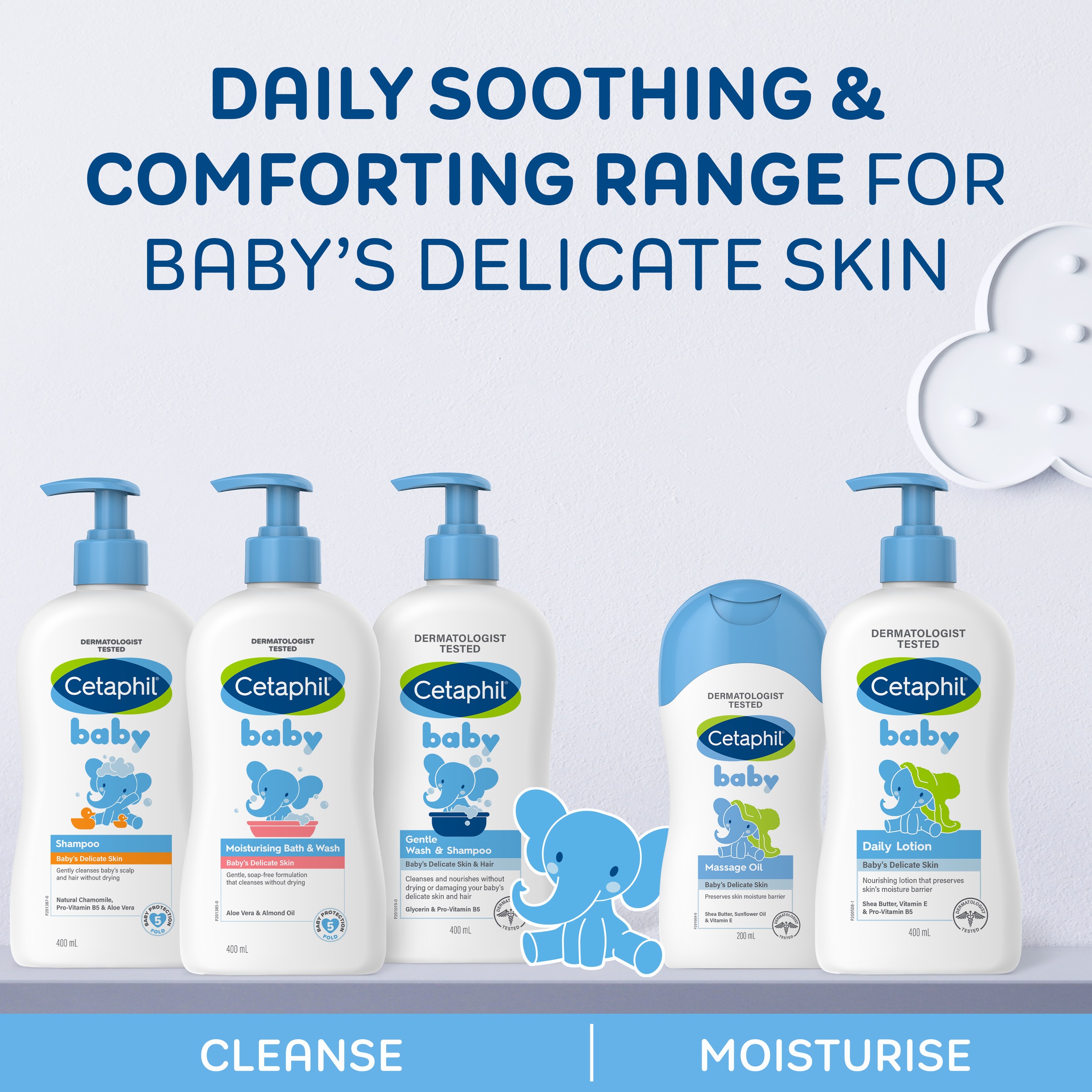 CETAPHIL BABY DAILY LOTION 400ML - Image 6