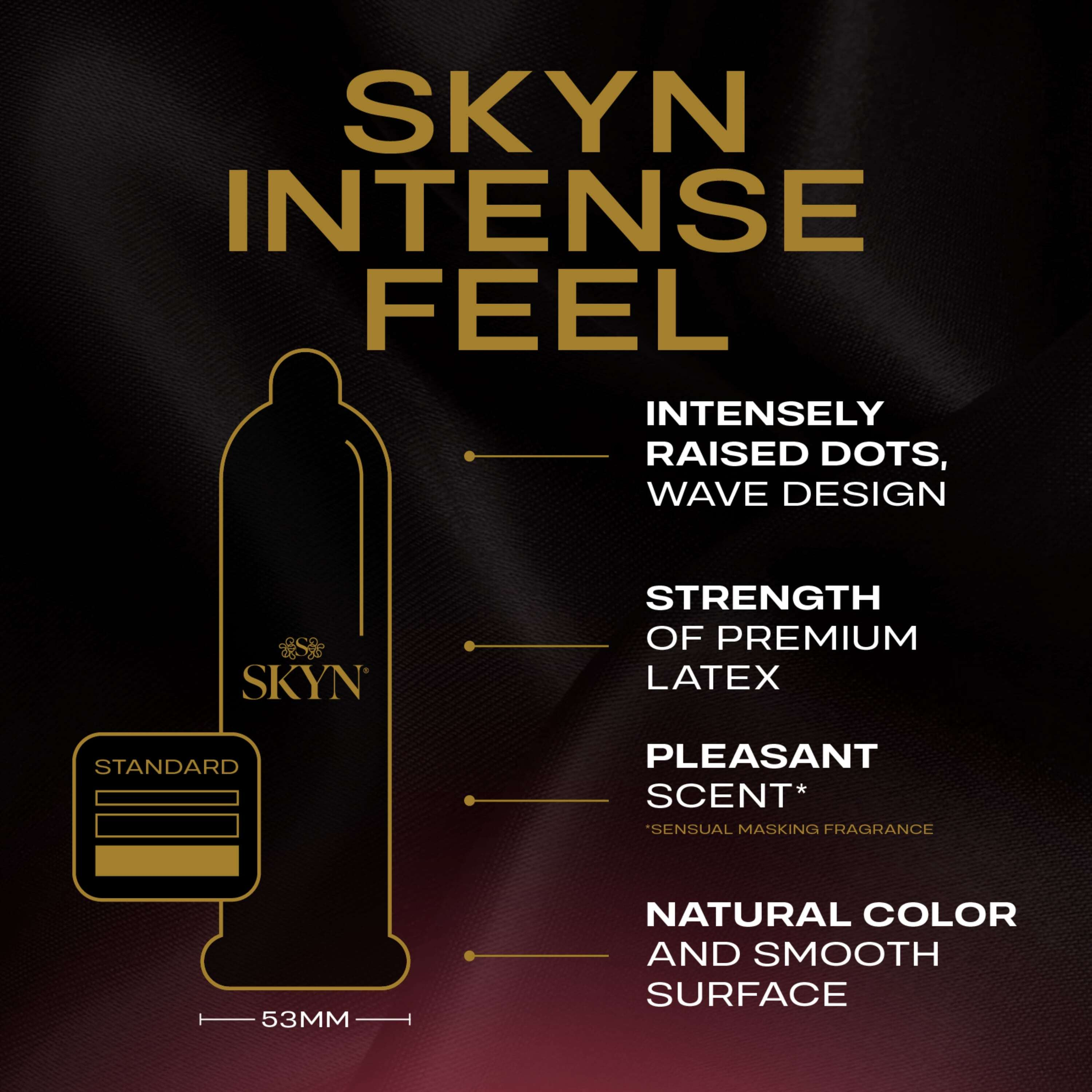 SKYN FEEL EVERYTHING CONDOMS INTENSE FEEL 10 PACK - Image 7