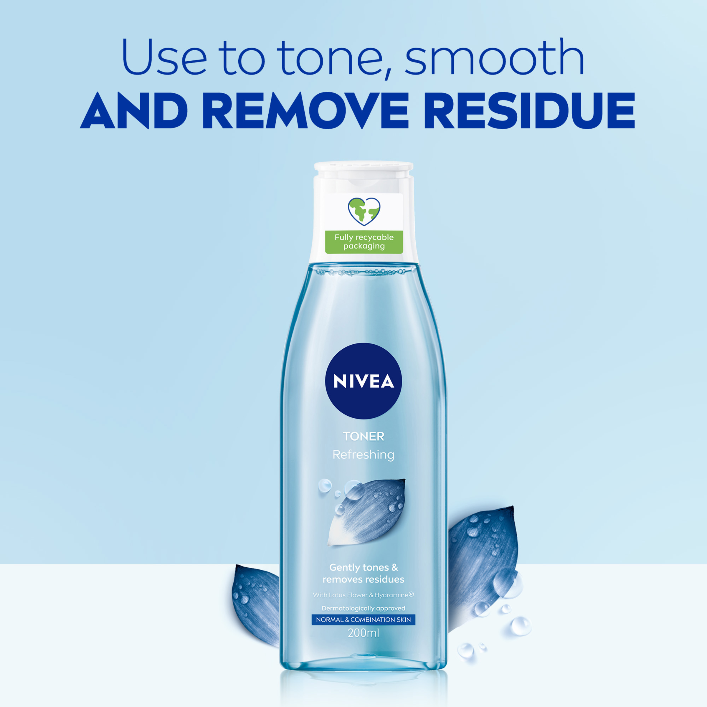 NIVEA DAILY ESSENTIALS REFRESHING TONER 200ML - Image 5