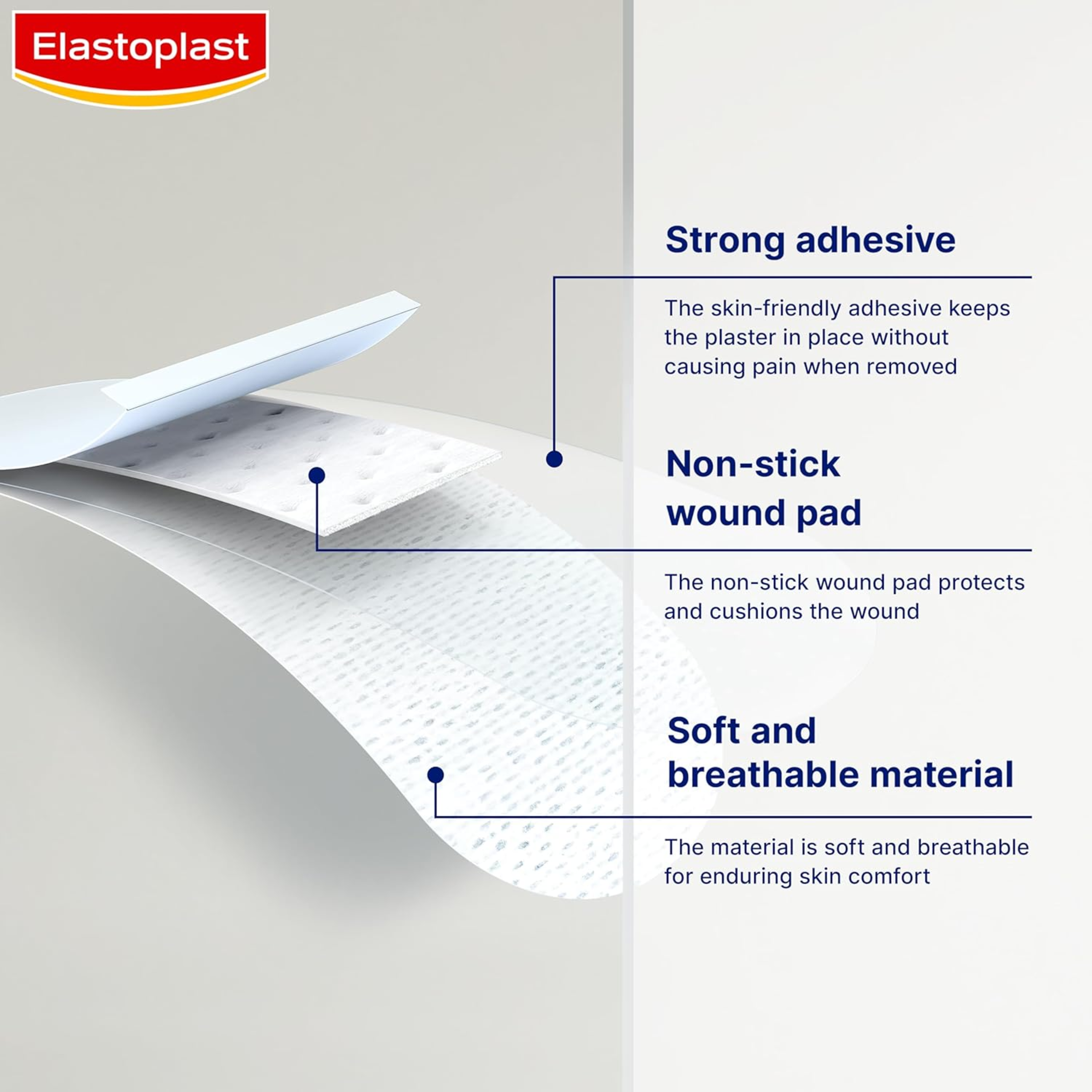 ELASTOPLAST SENSITIVE STRIPS ASSORTED 40 PACK - Image 5