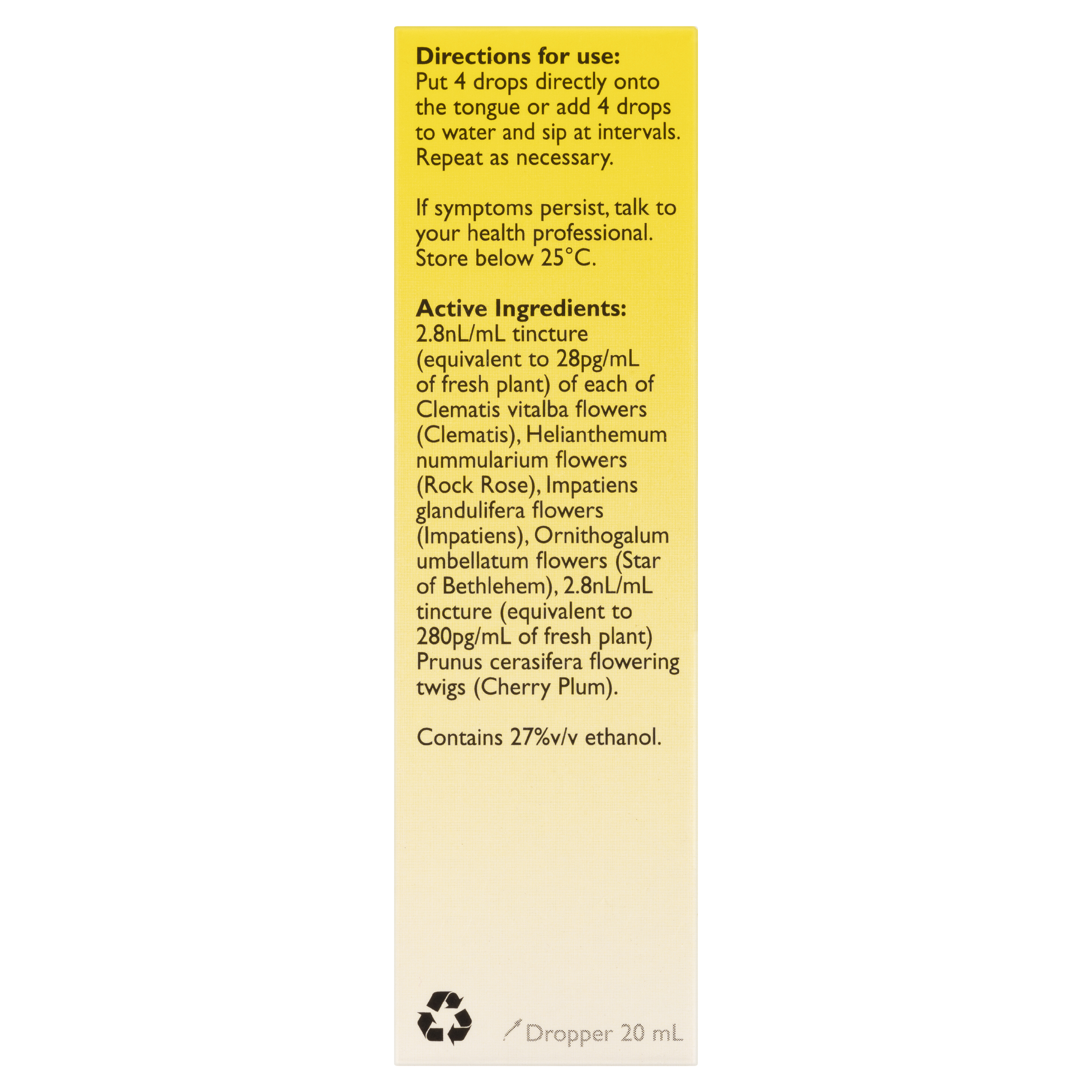 BACH RESCUE REMEDY DROPS 20ML - Image 3