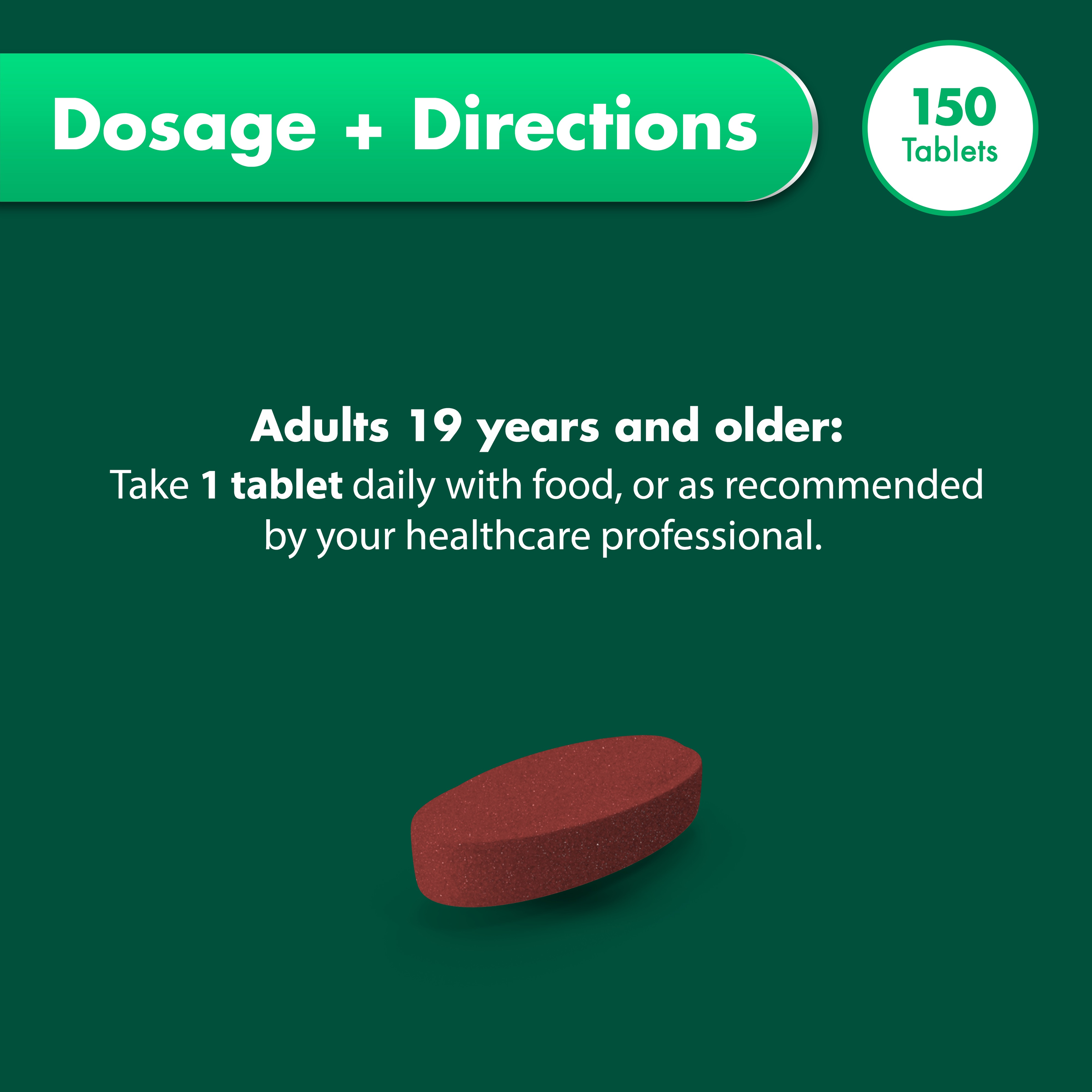 NATURES OWN SUPER B COMPLEX 150 TABLETS - Image 8