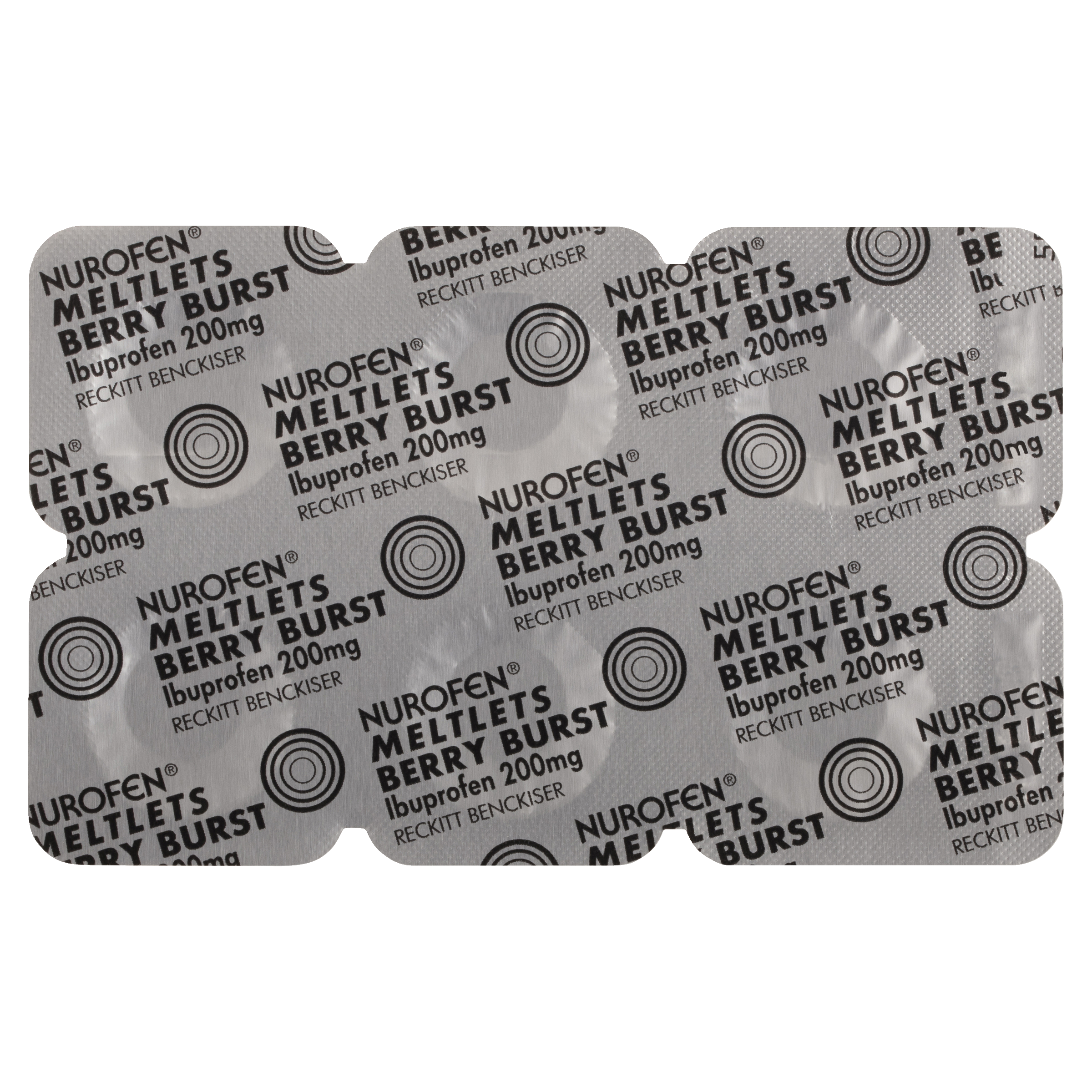 NUROFEN BERRY BURST 200MG 24 MELTLETS - Image 10