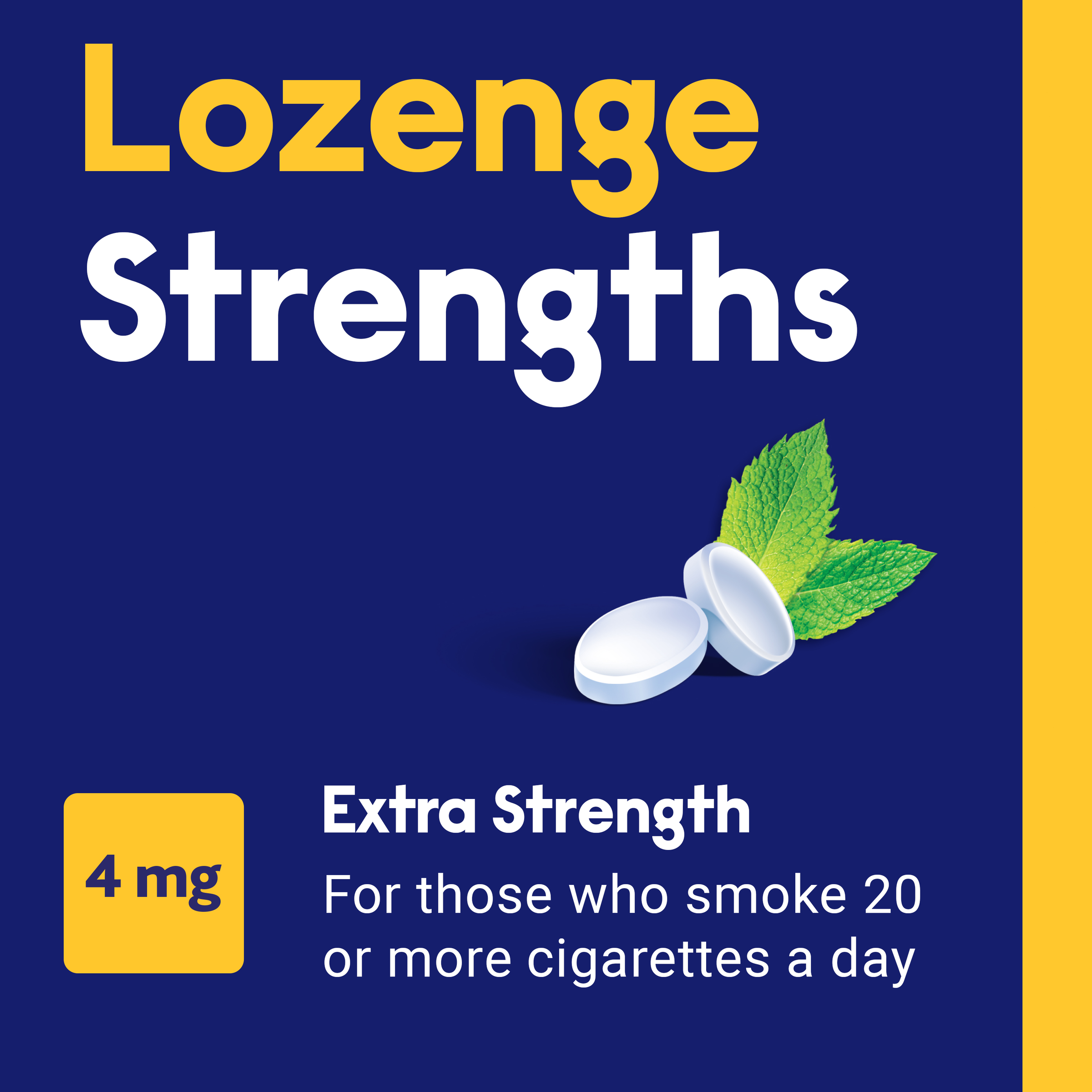 NICABATE MINIS 4MG LOZENGES 20 PACK - Image 4