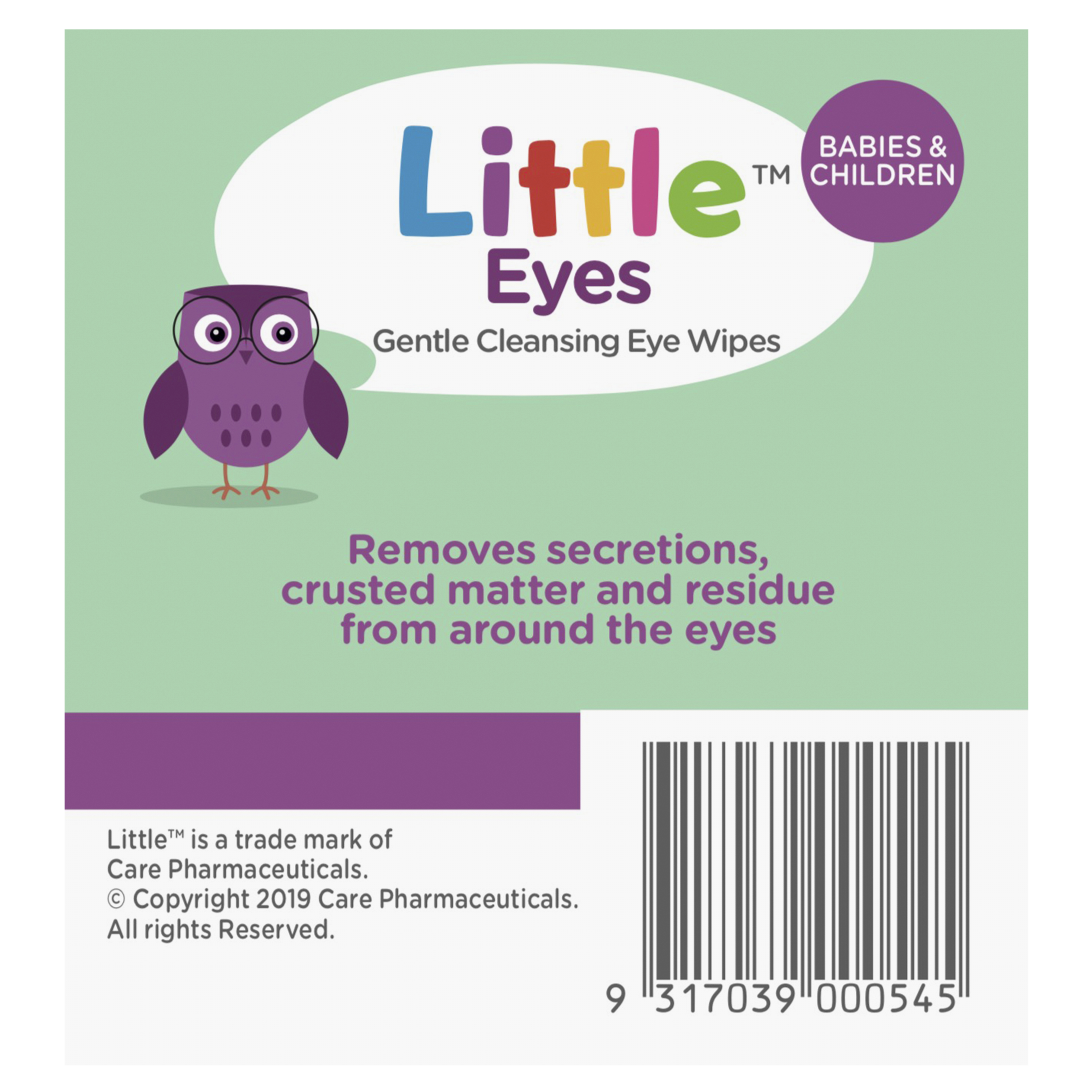 LITTLE EYES GENTLE CLENSING EYE WIPES 30 PACK - Image 9