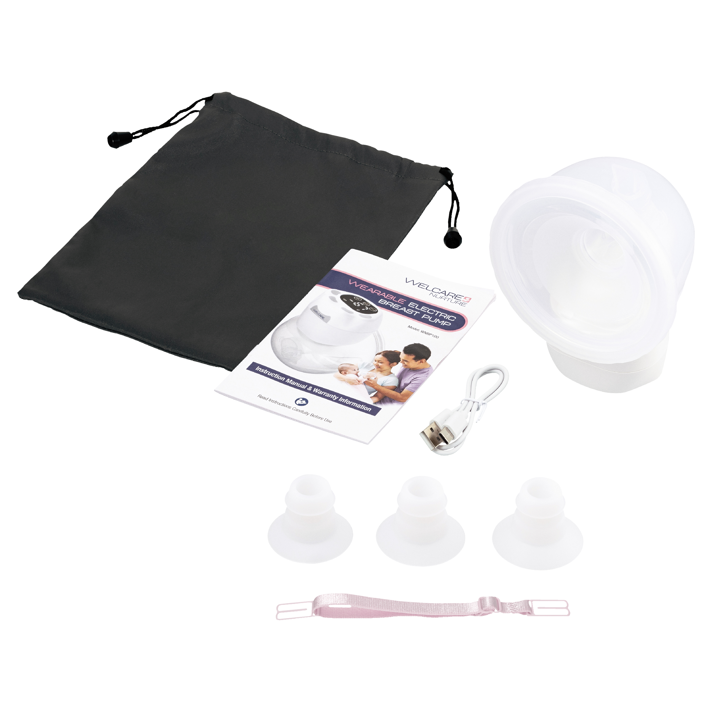 WELCARE NURTURE WEARABLE BREAST PUMP PACK - Image 11