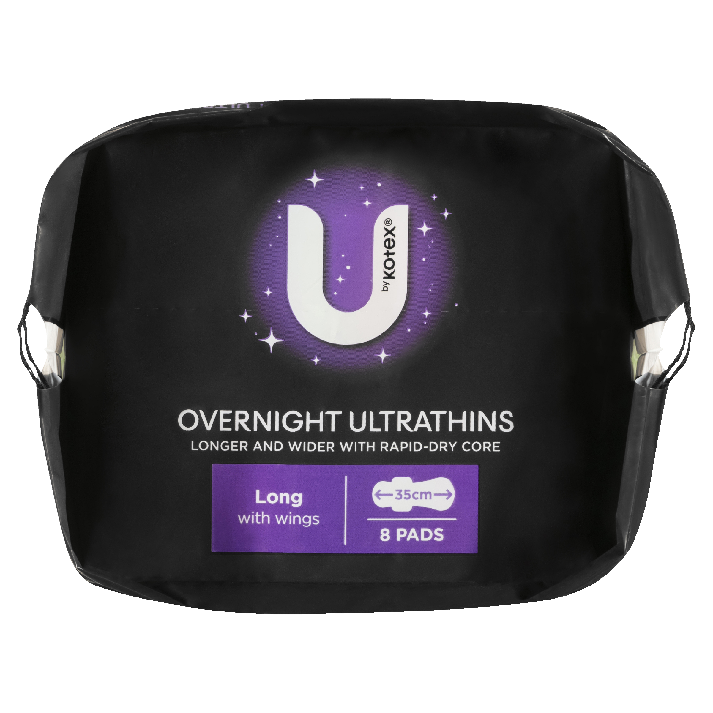 U BY KOTEX PADS ULTRATHIN OVERNIGHT LONG WINGS 8 PACK - Image 5