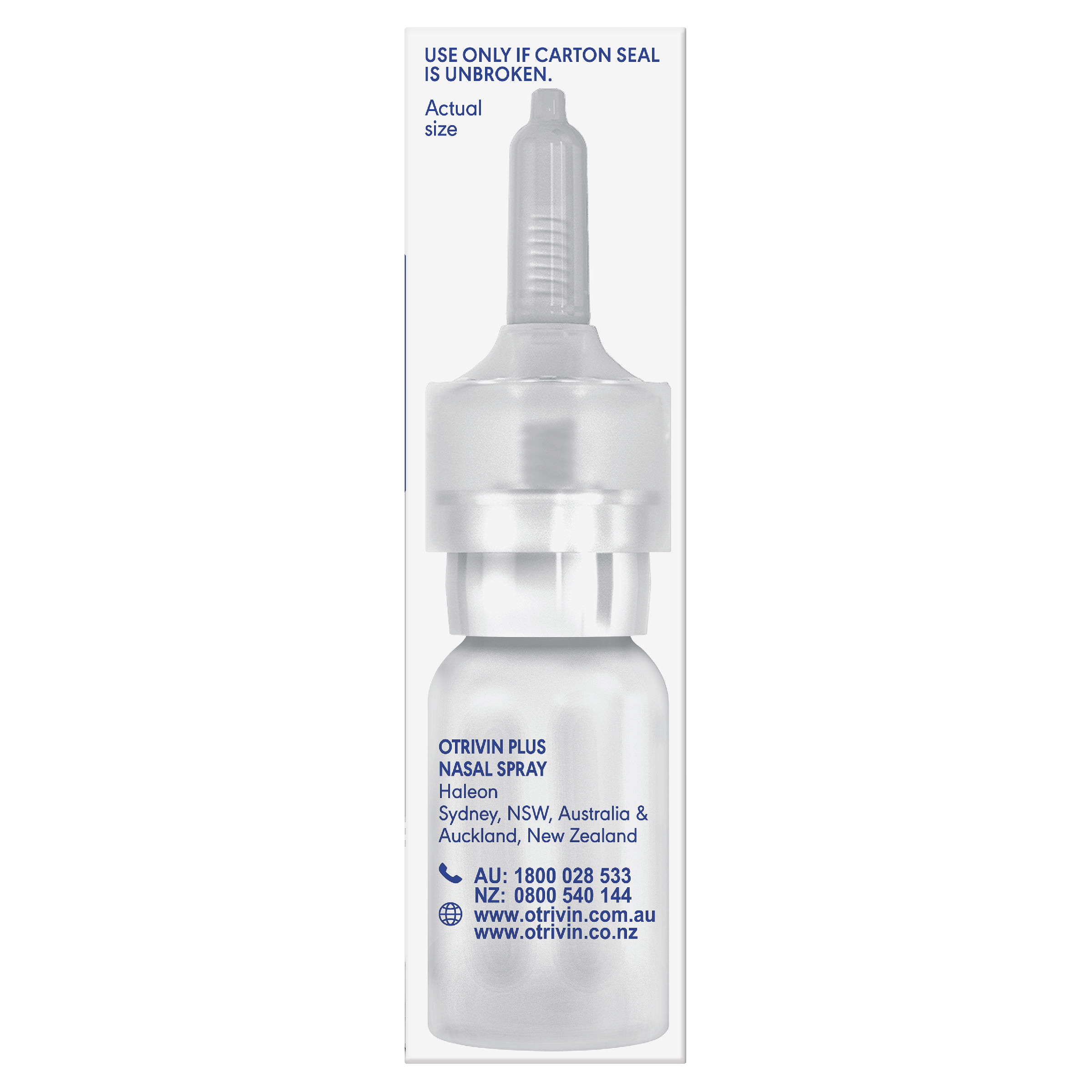 OTRIVIN PLUS ADULT METERED DOSE NASAL SPRAY 10ML - Image 11