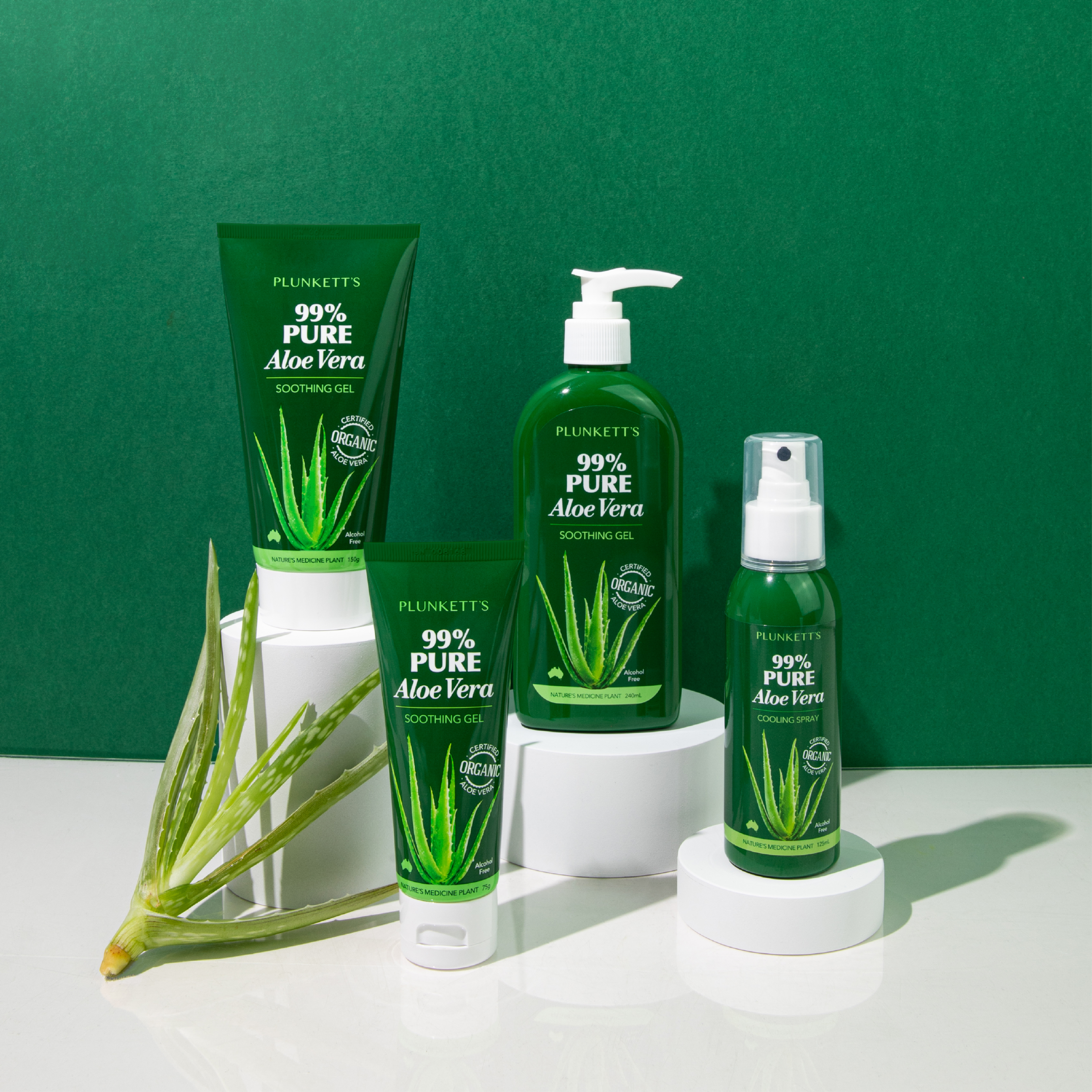 PLUNKETTS 99% PURE ALOE VERA SPRAY 125ML - Image 3