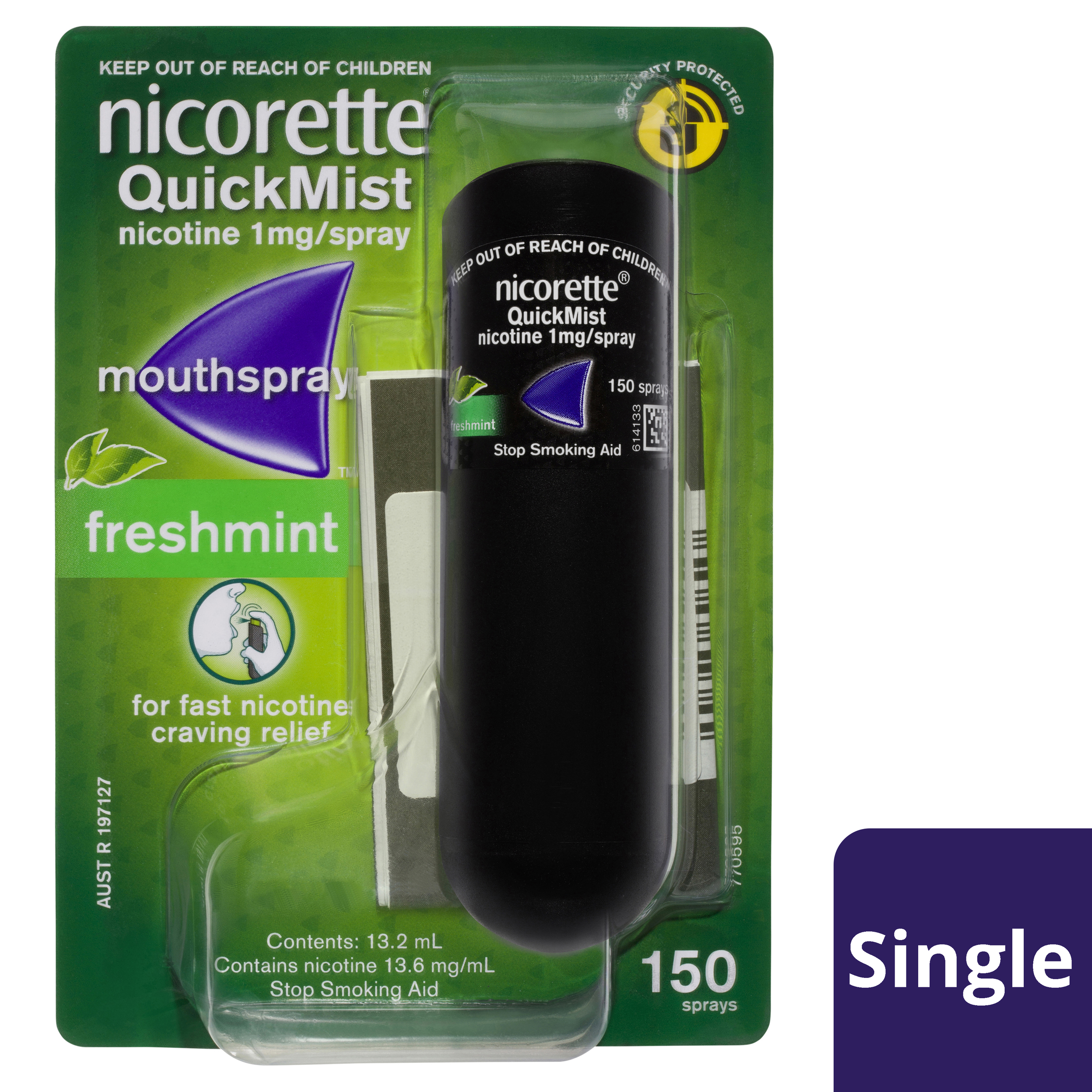 NICORETTE QUICKMIST FRESHMINT 150 SPRAYS - Image 3