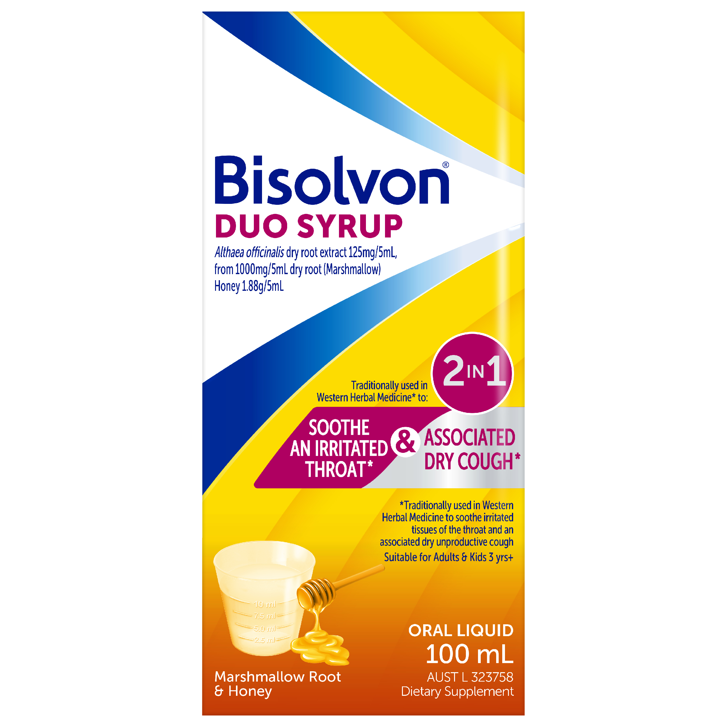BISOLVON DUO SYRUP 100ML - Image 2