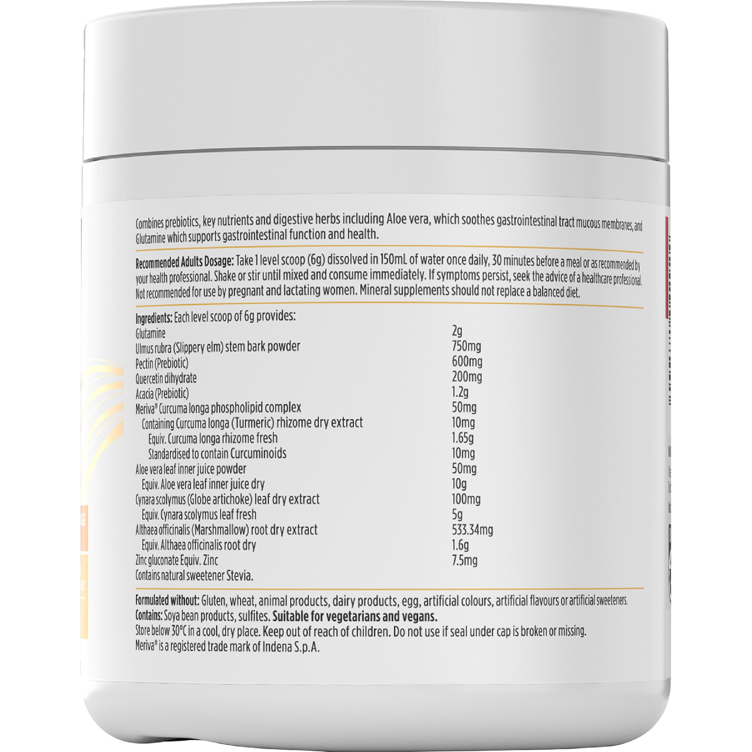NUTRALIFE GUT RELIEF 180G - Image 2