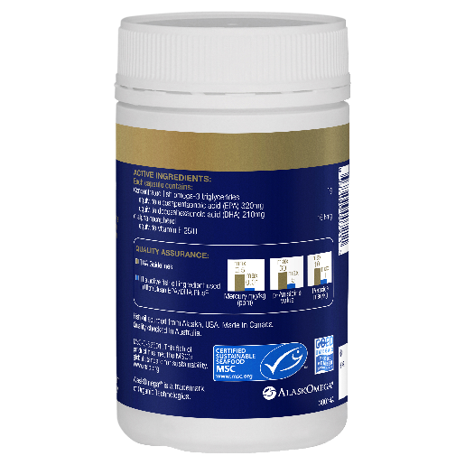 BIOCEUTICALS ULTRACLEAN EPA DHA PLUS 120 CAPSULES - Image 2